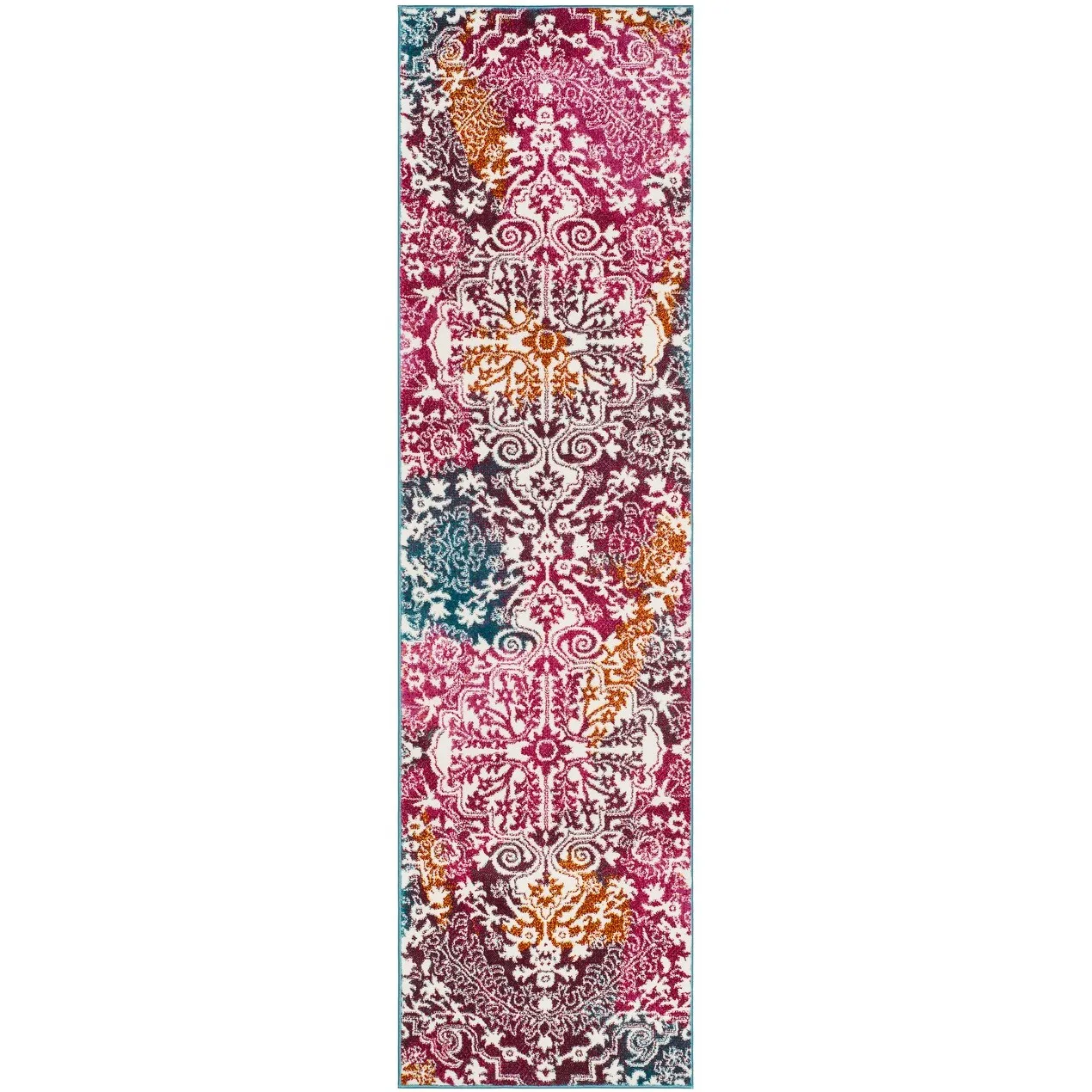 SAFAVIEH Watercolor Alani Modern Abstract Medallion Rug