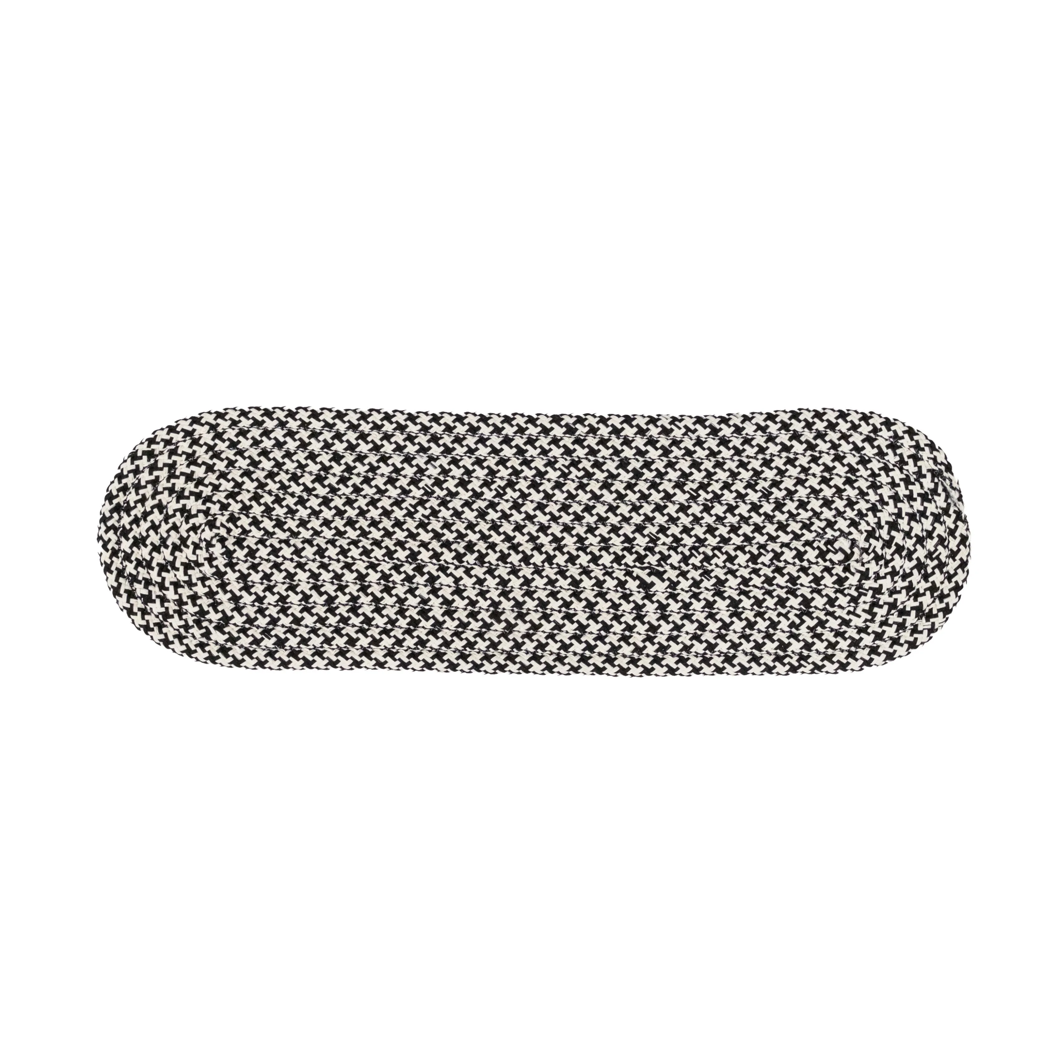 SET-13 Milton Houndstooth Tweed Braided Stair Treads