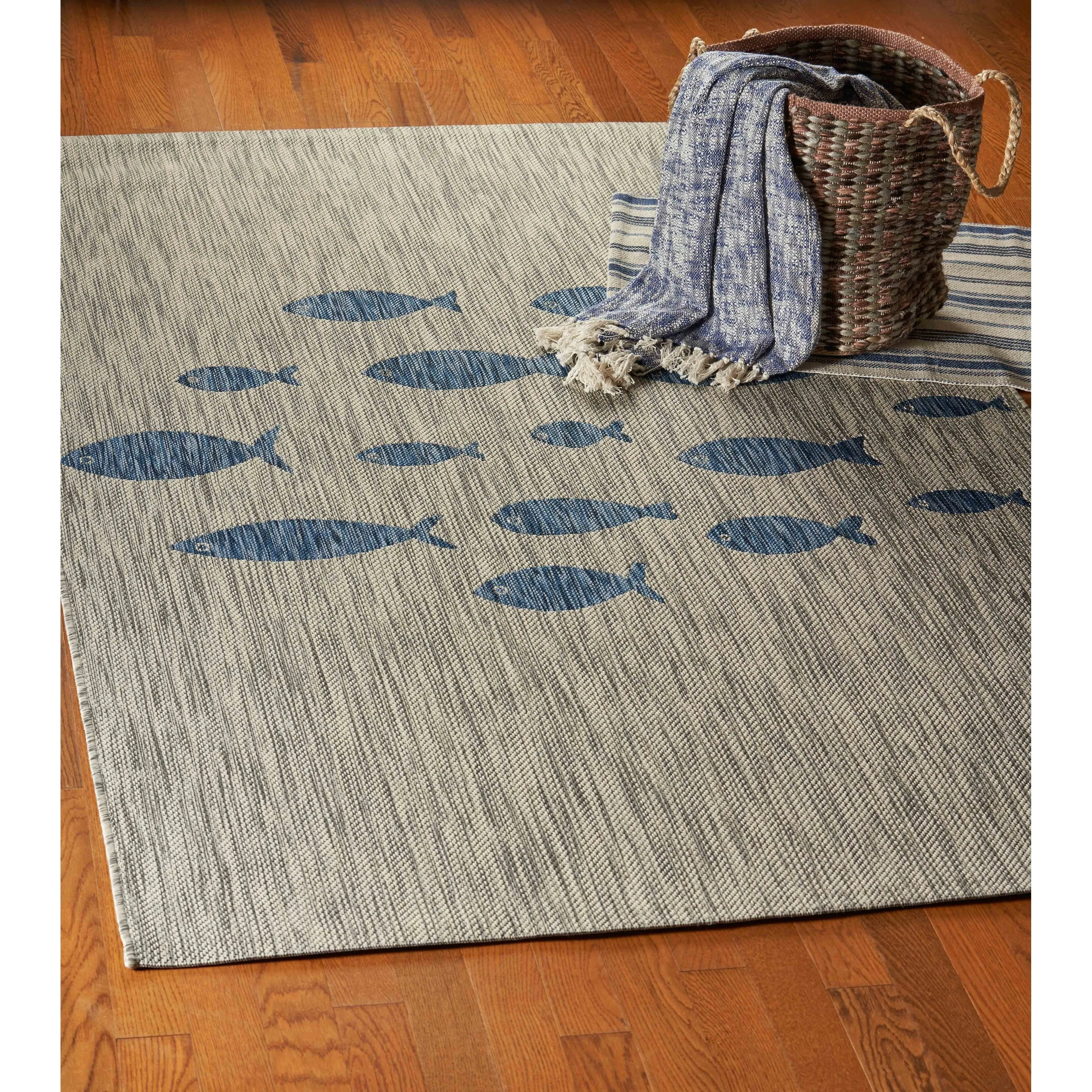 Sevita Aquatic Fish Indoor/Outdoor Rug