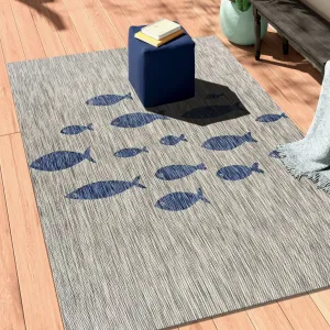 Sevita Aquatic Fish Indoor/Outdoor Rug