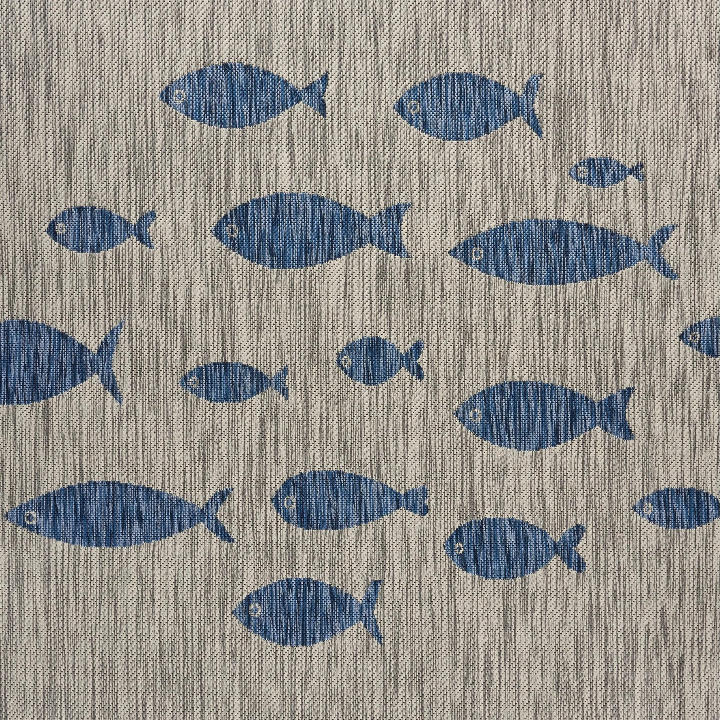 Sevita Aquatic Fish Indoor/Outdoor Rug