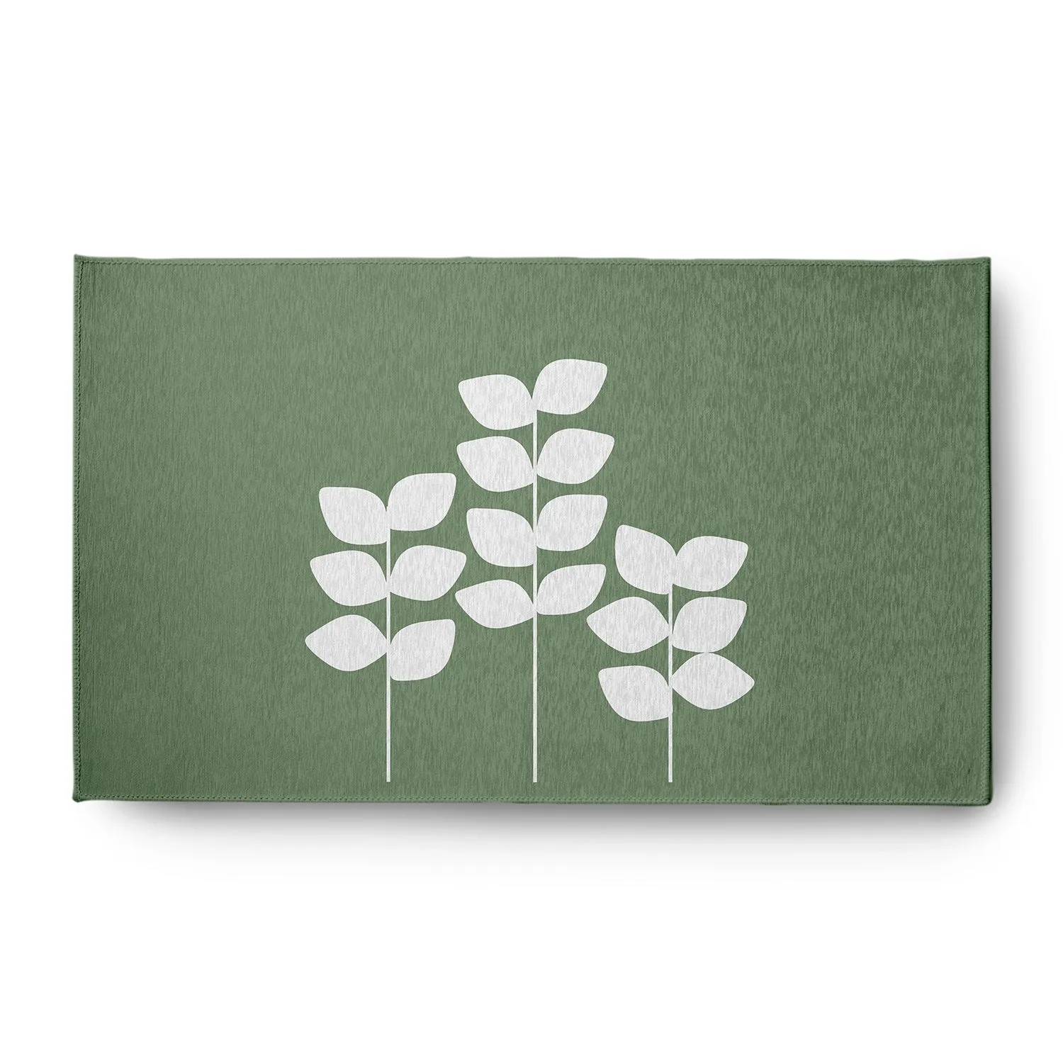 Simple Stems Spring Chenille Indoor/Outdoor Rug