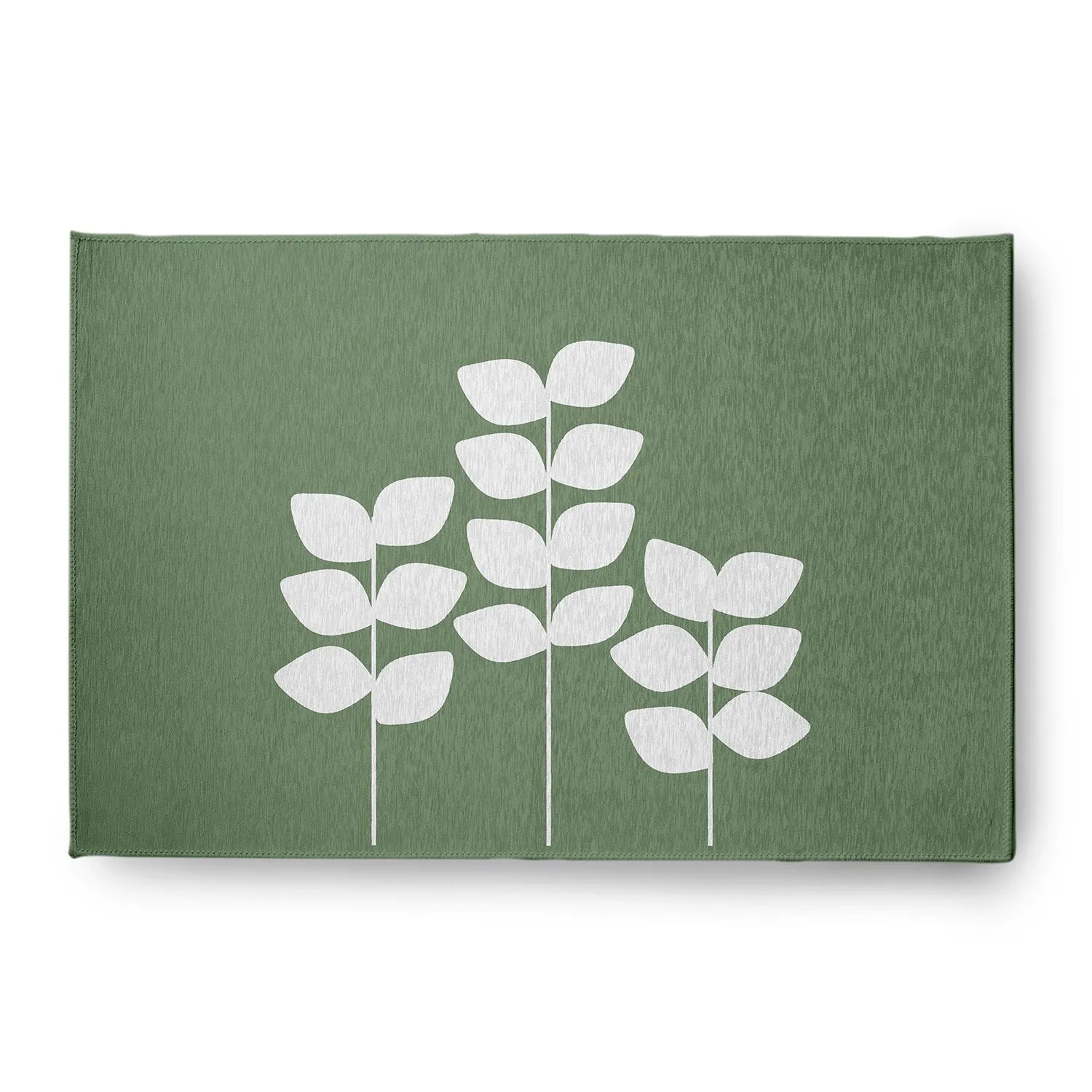 Simple Stems Spring Chenille Indoor/Outdoor Rug