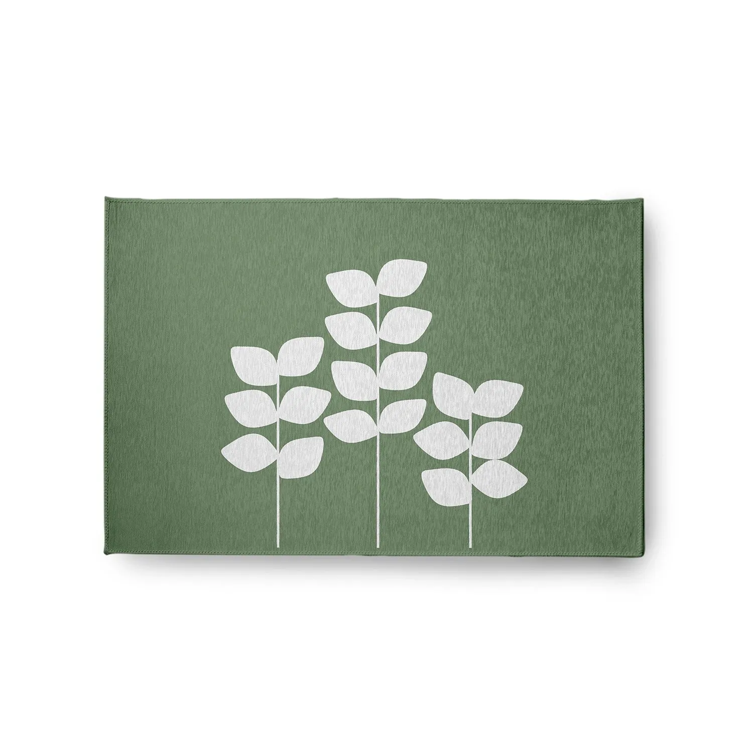Simple Stems Spring Chenille Indoor/Outdoor Rug