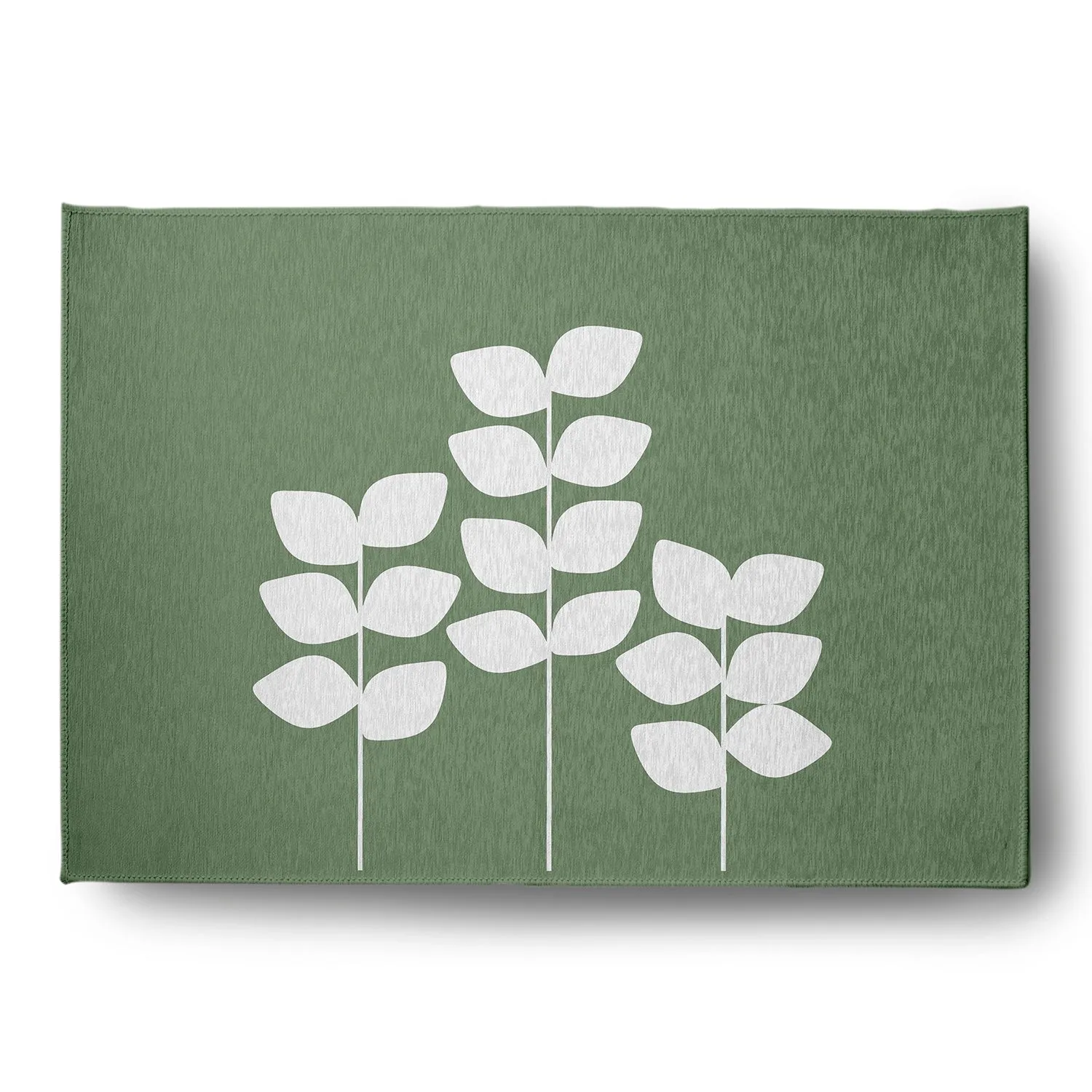 Simple Stems Spring Chenille Indoor/Outdoor Rug