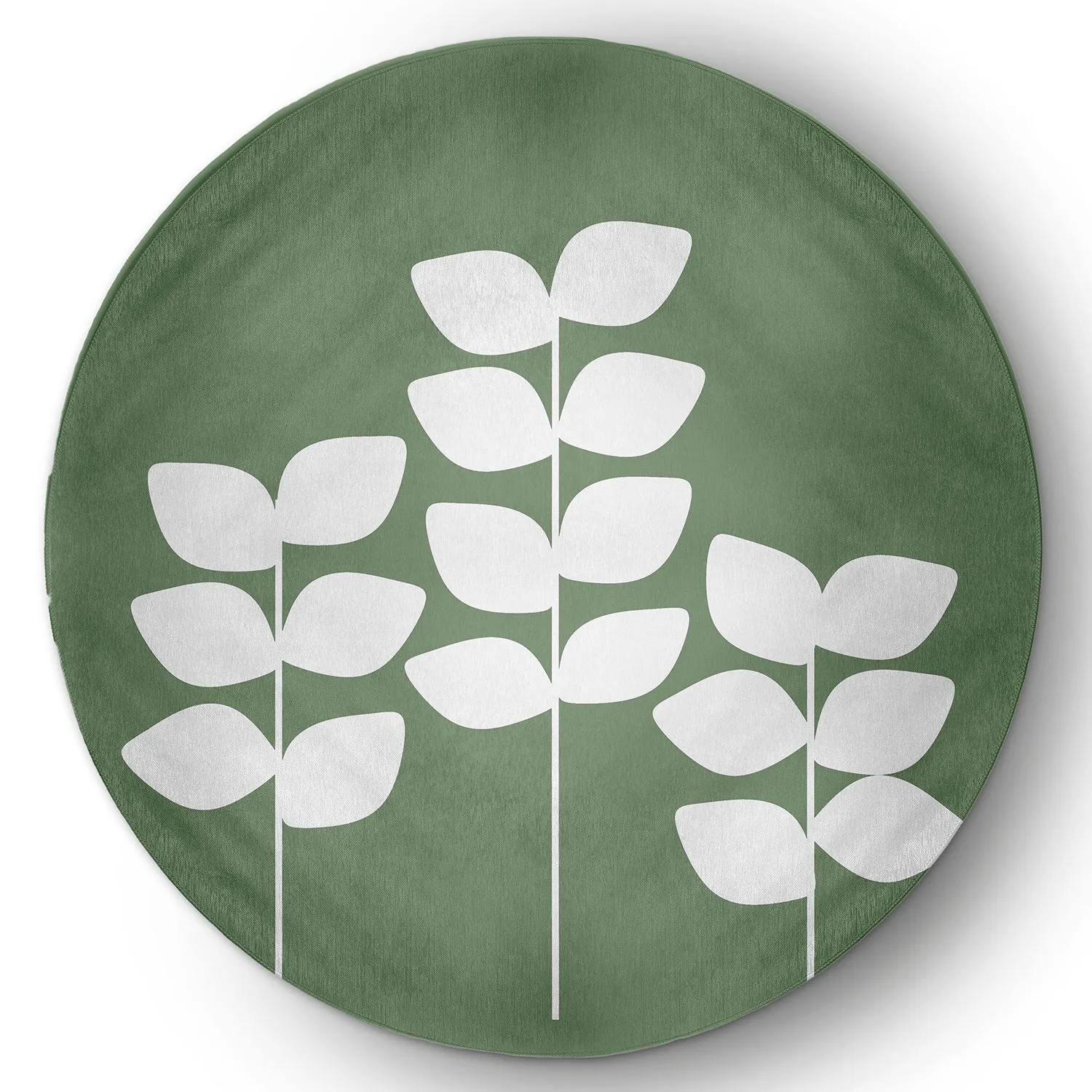 Simple Stems Spring Chenille Indoor/Outdoor Rug
