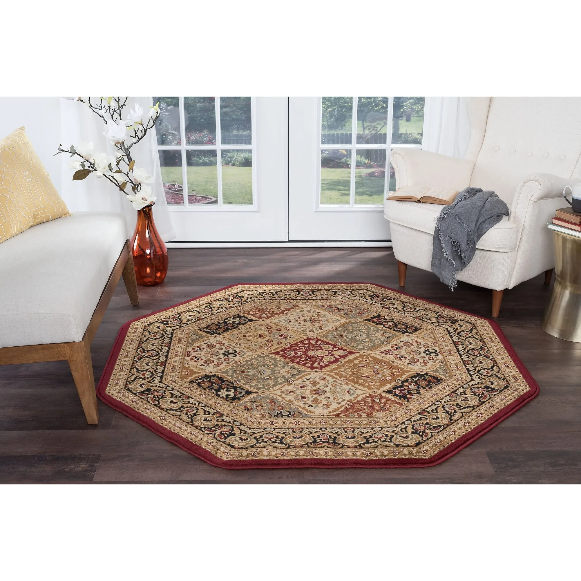 Soho Traditional Floral Indoor Area Rug