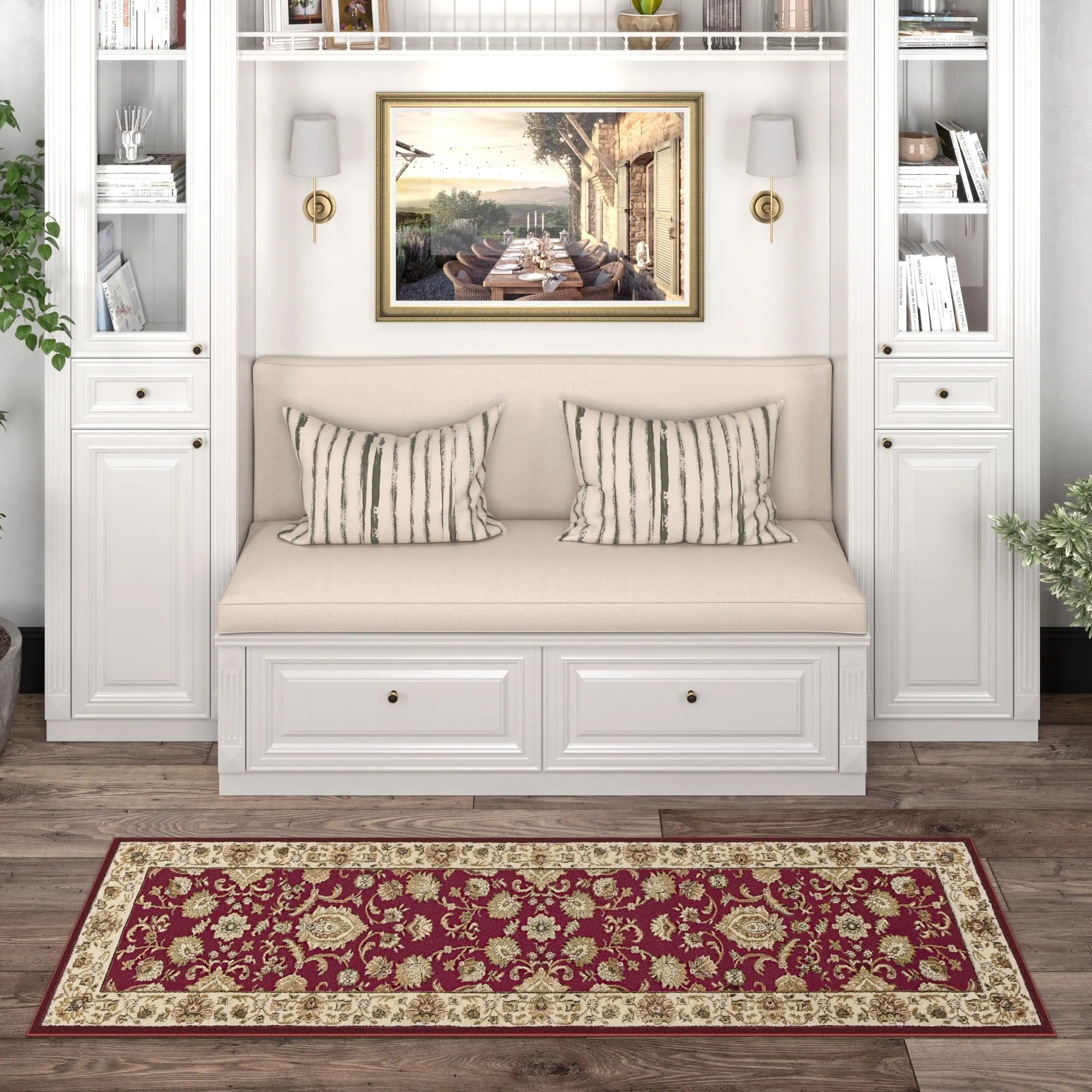 Soho Traditional Floral Oriental Indoor Area Rug
