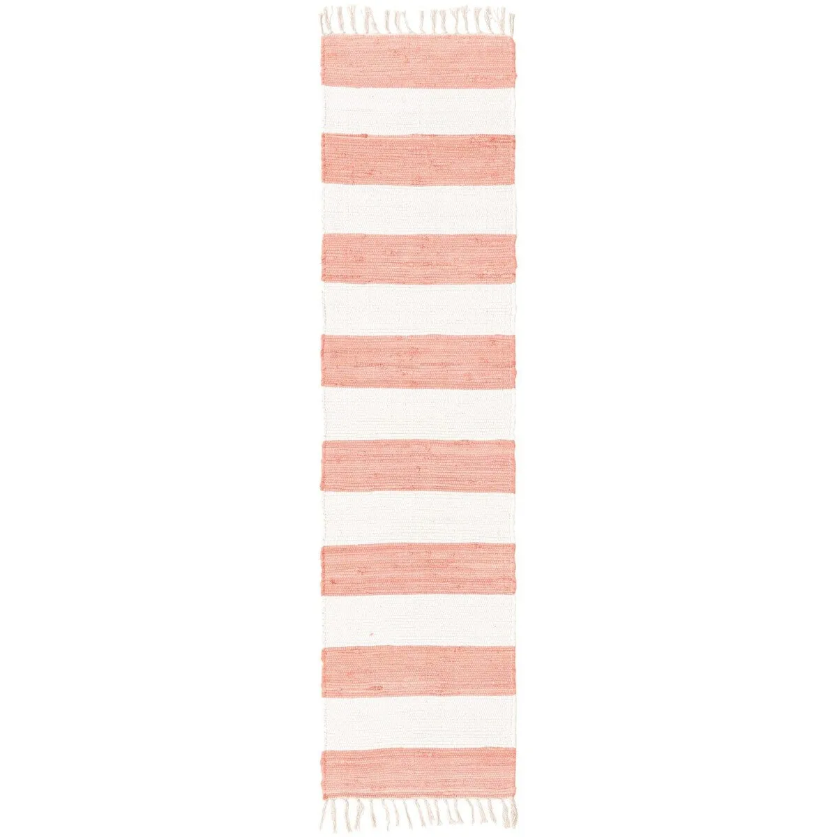 Solid/Striped Emaburn Collection Area Rug