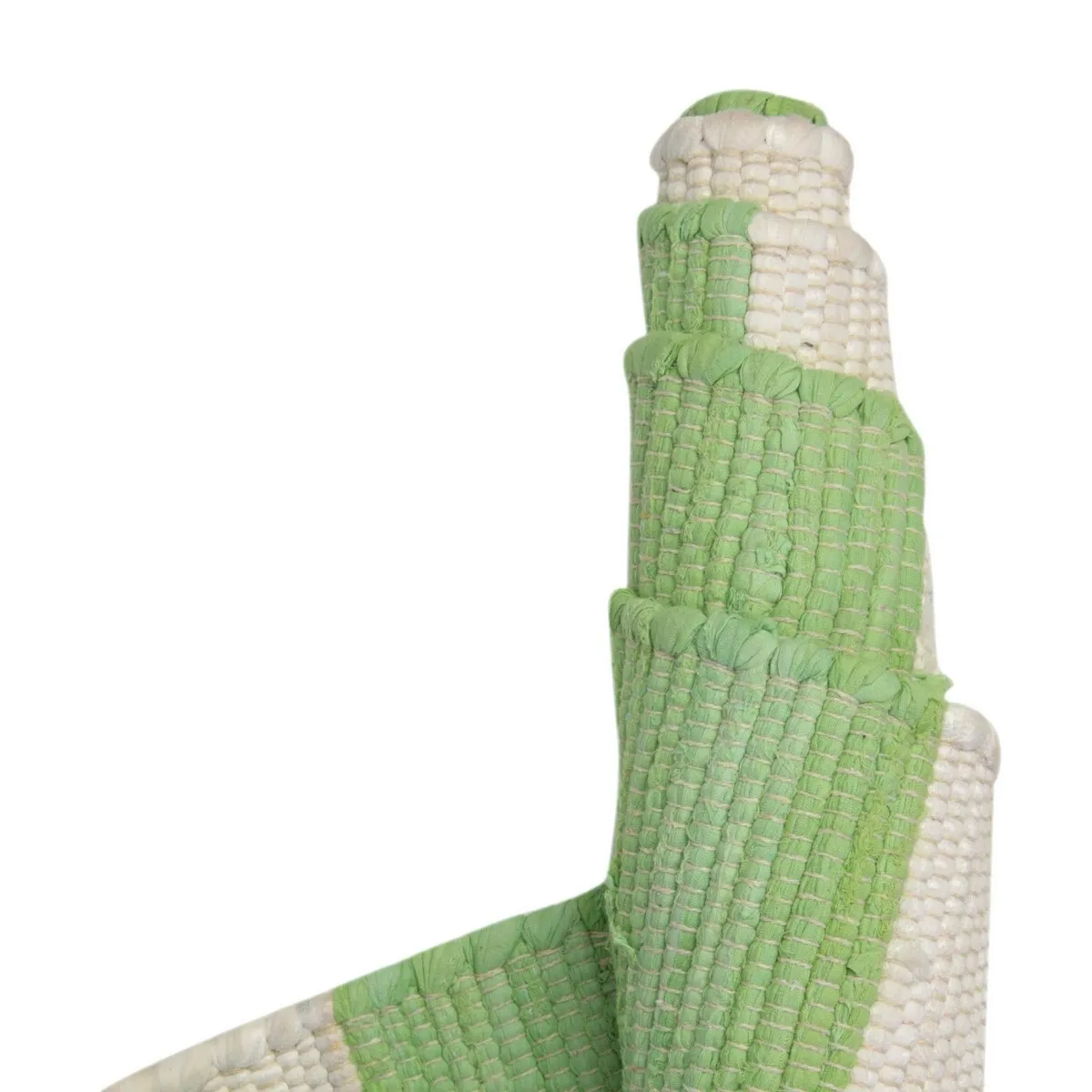 Solid/Striped Emaburn Collection Area Rug