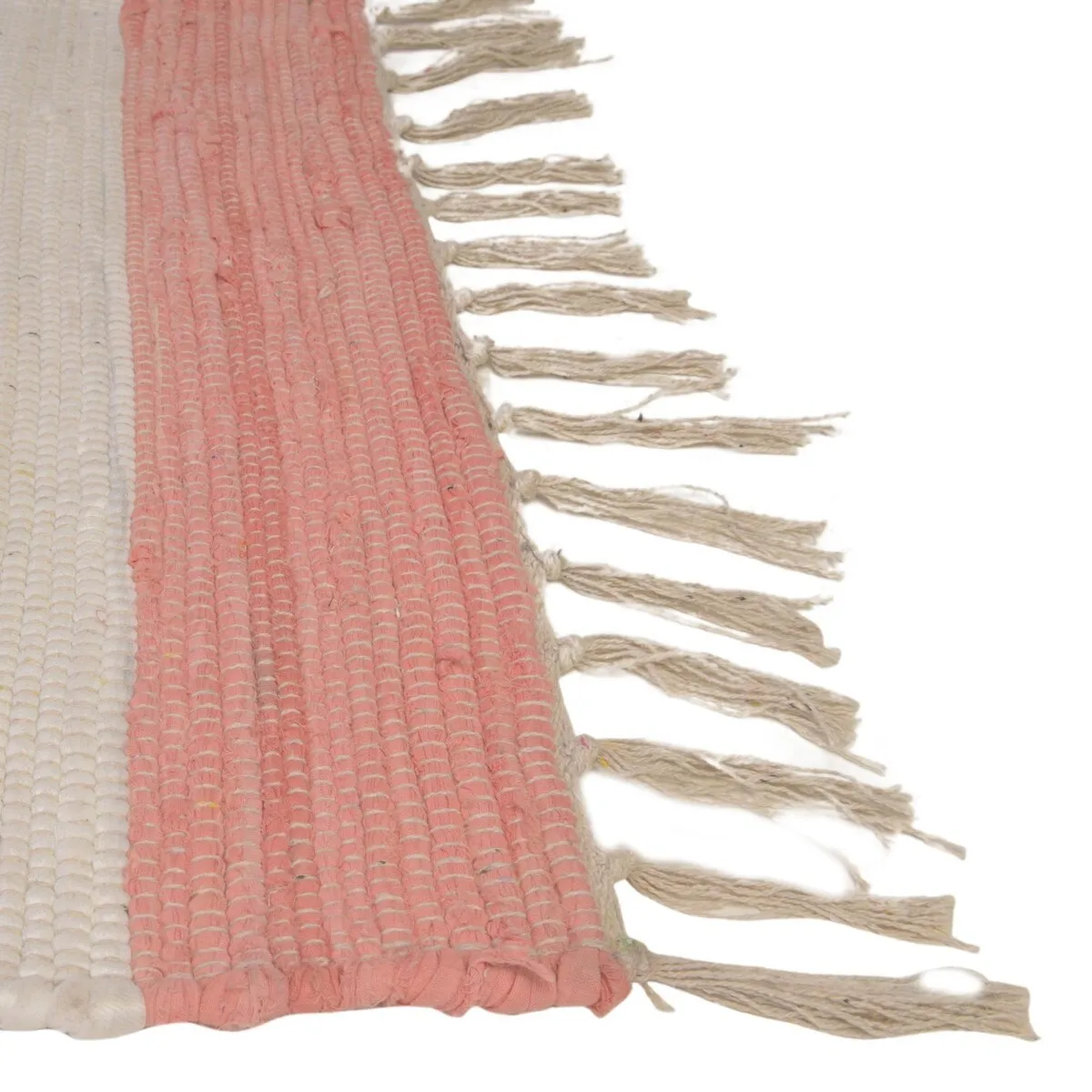 Solid/Striped Emaburn Collection Area Rug