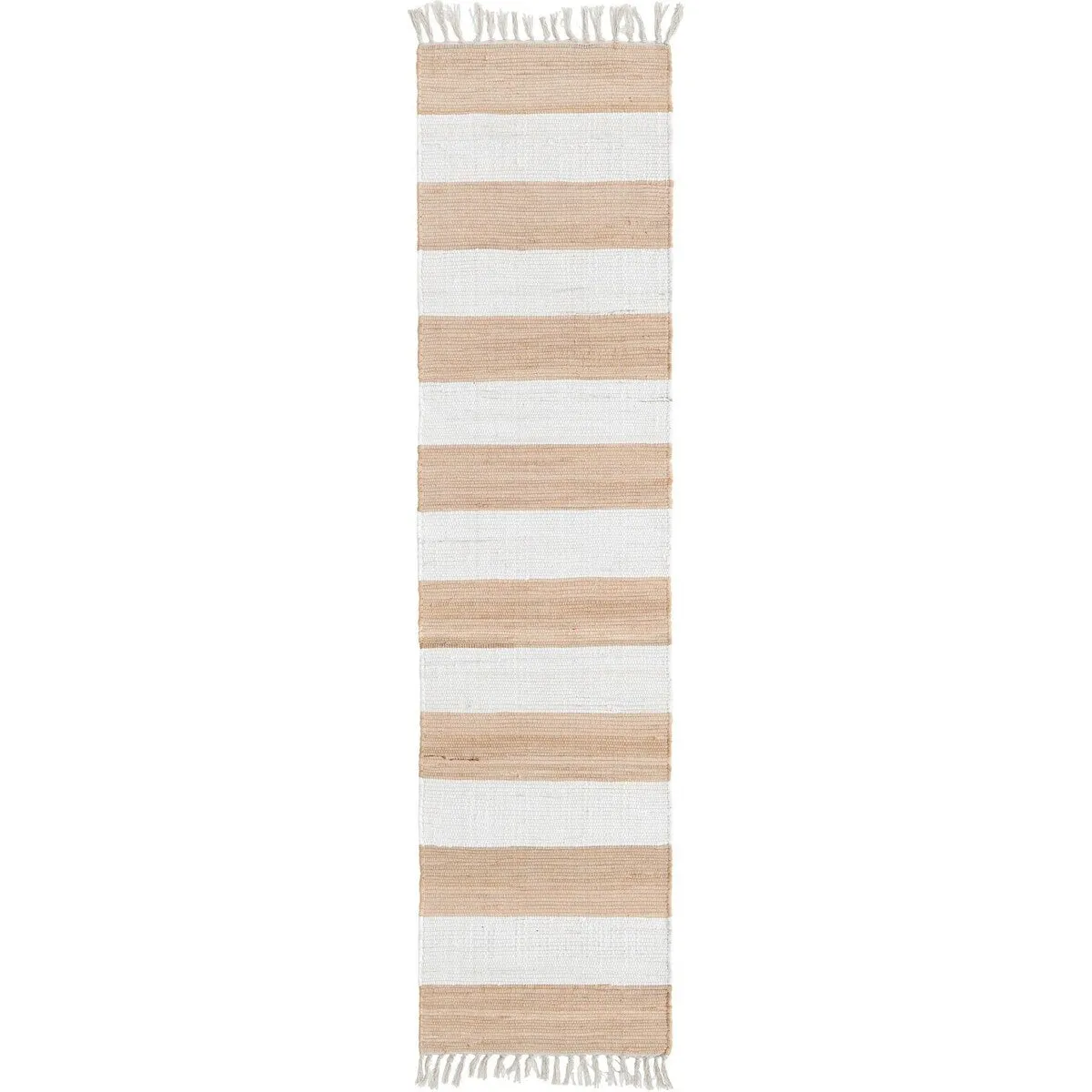 Solid/Striped Emaburn Collection Area Rug