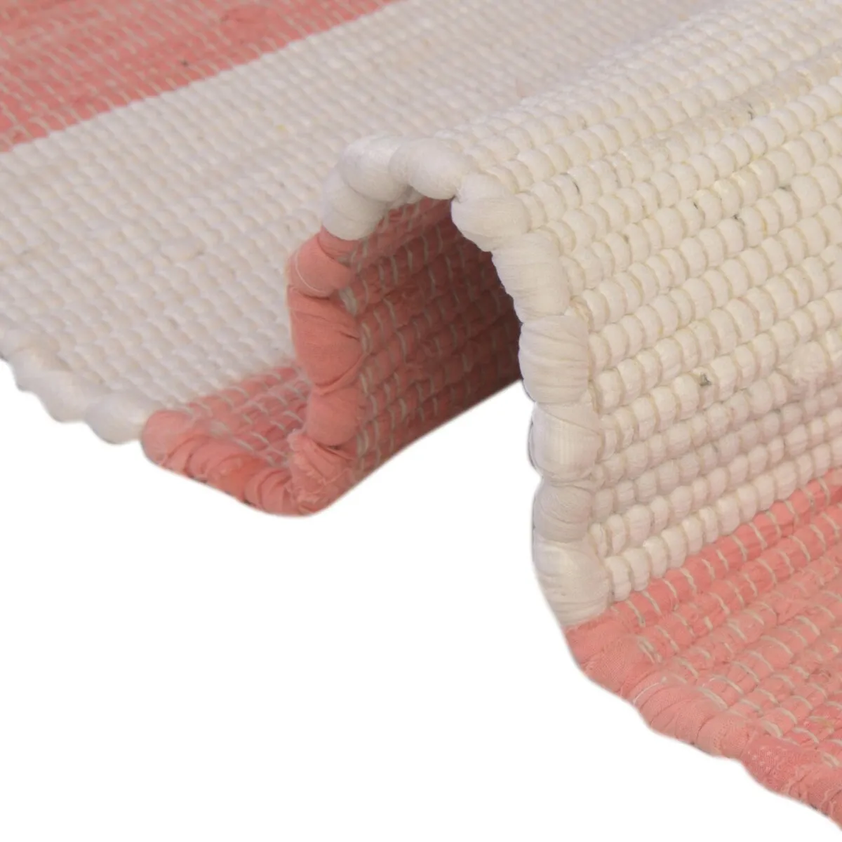 Solid/Striped Emaburn Collection Area Rug