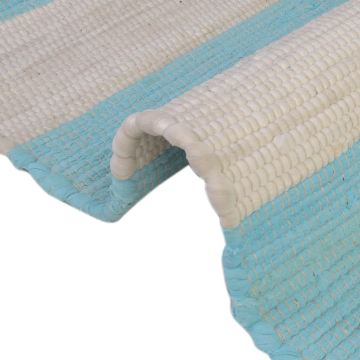 Solid/Striped Emaburn Collection Area Rug