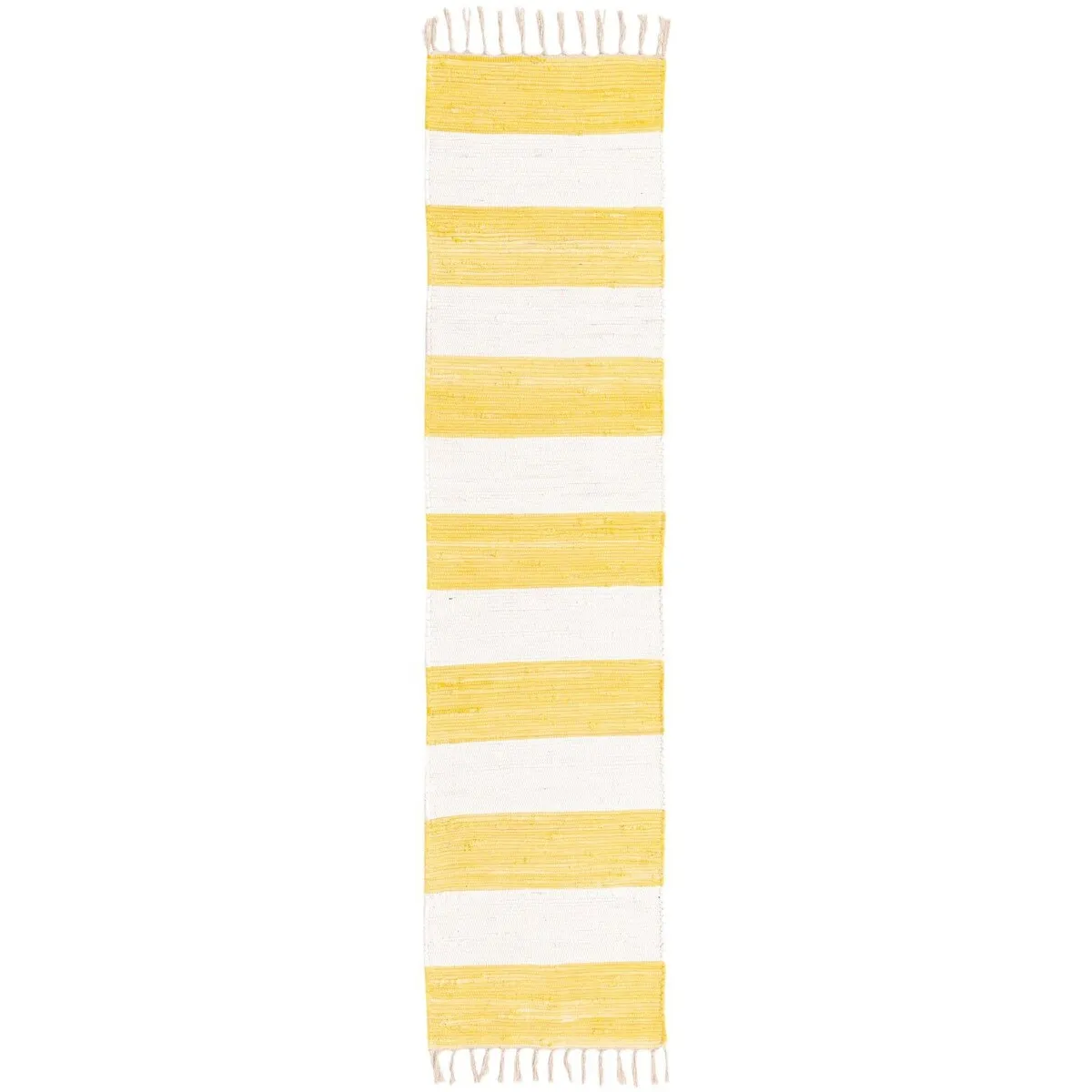 Solid/Striped Emaburn Collection Area Rug