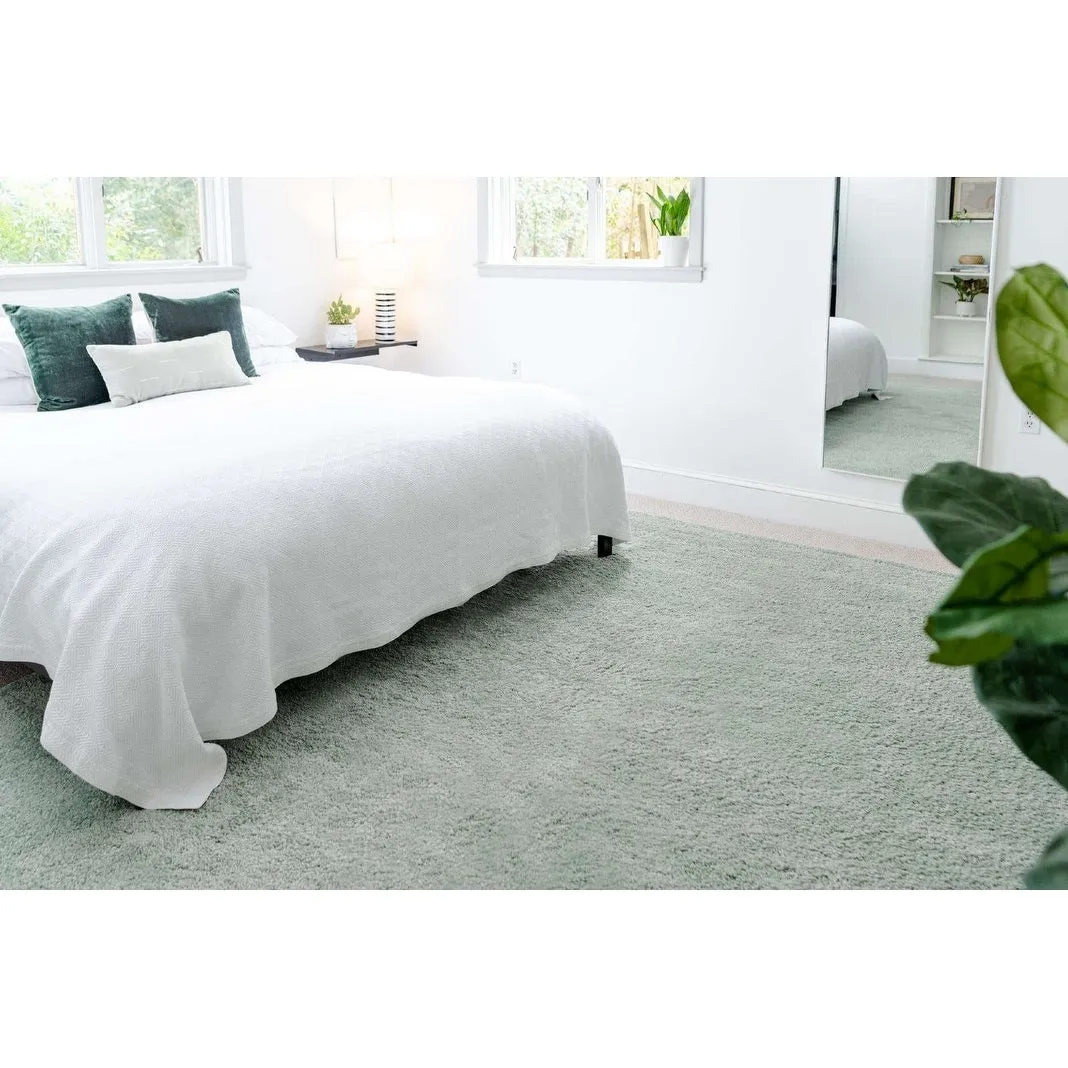 Solid/Striped Zoit Collection Area Rug