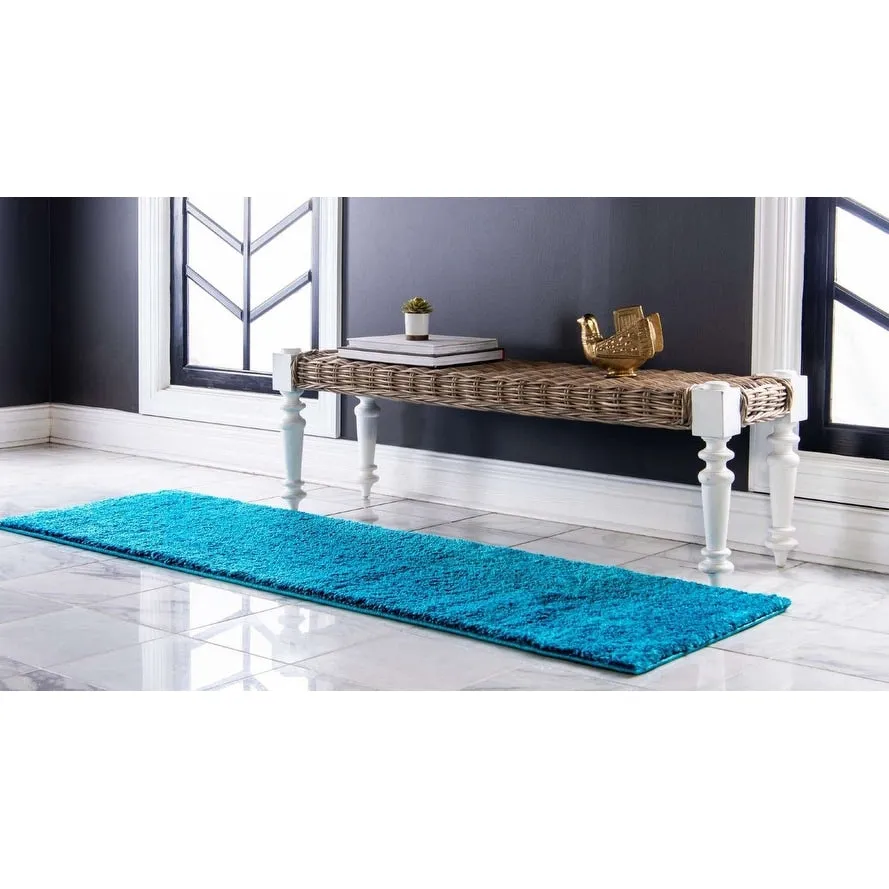 Solid/Striped Zoit Collection Area Rug