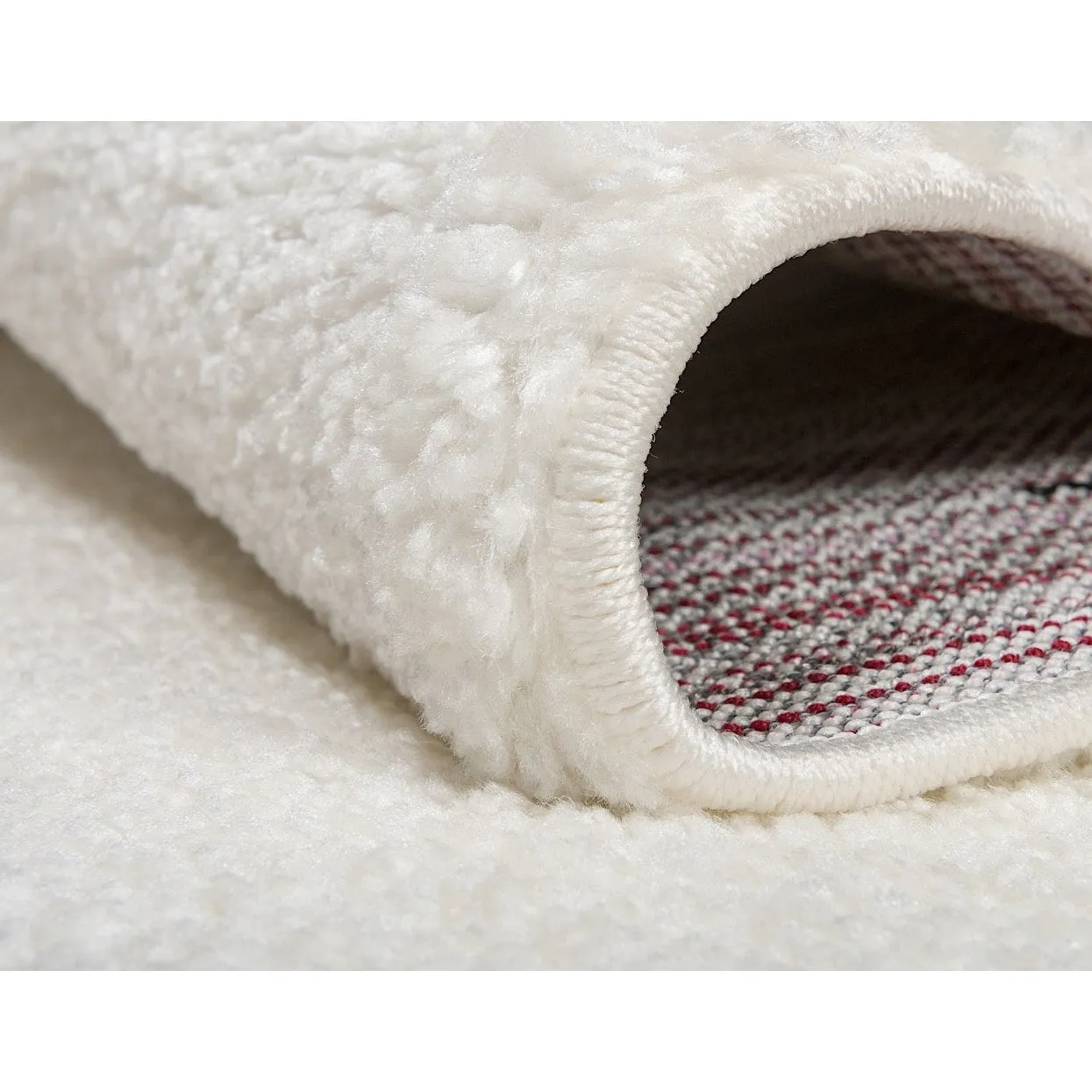 Solid/Striped Zoit Collection Area Rug