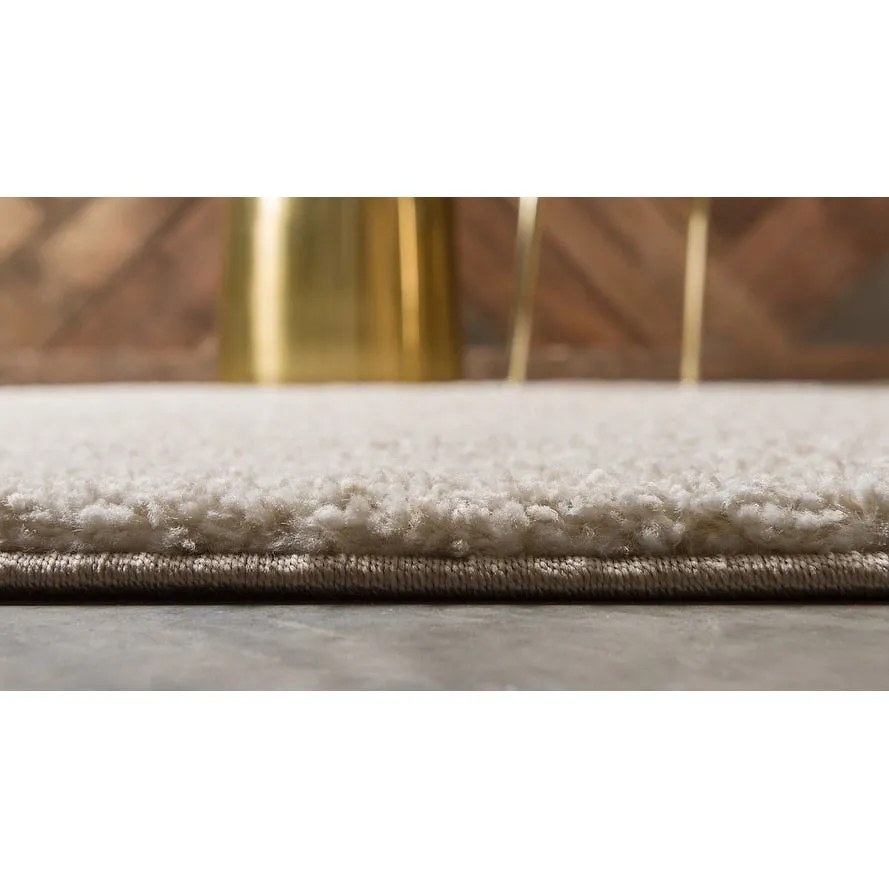 Solid/Striped Zoit Collection Area Rug