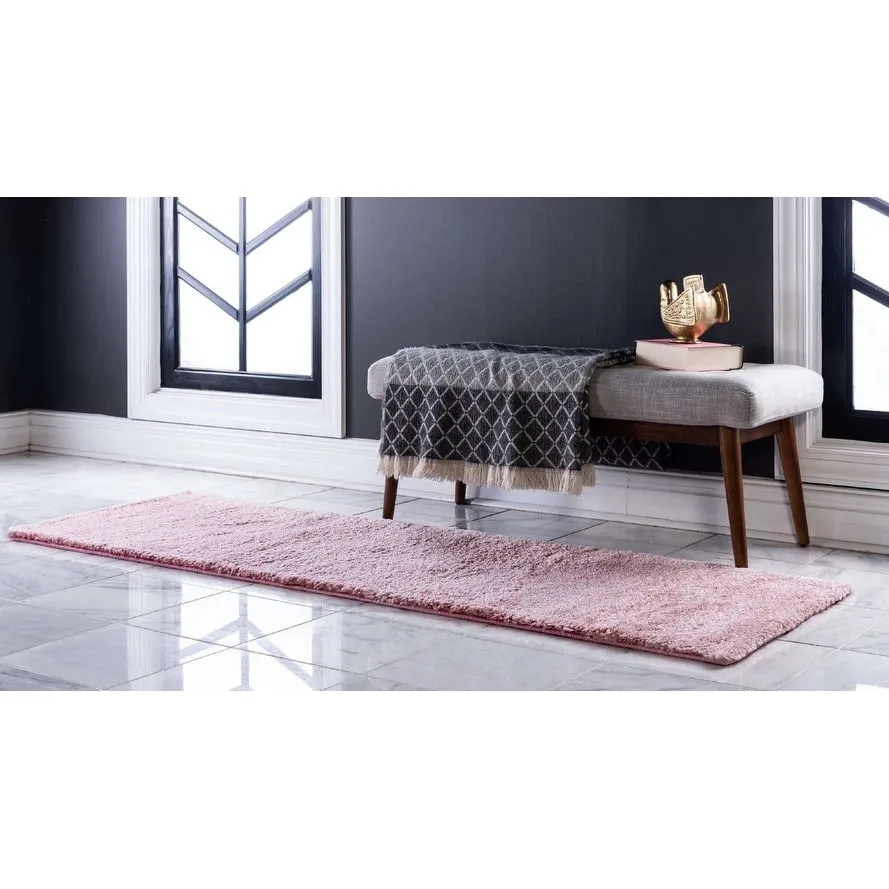 Solid/Striped Zoit Collection Area Rug