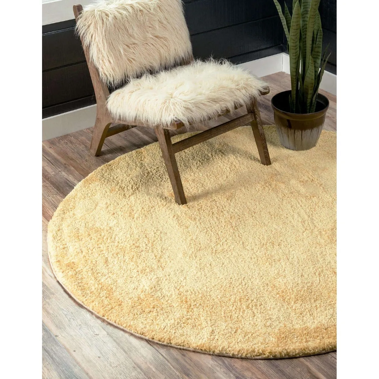 Solid/Striped Zoit Collection Area Rug