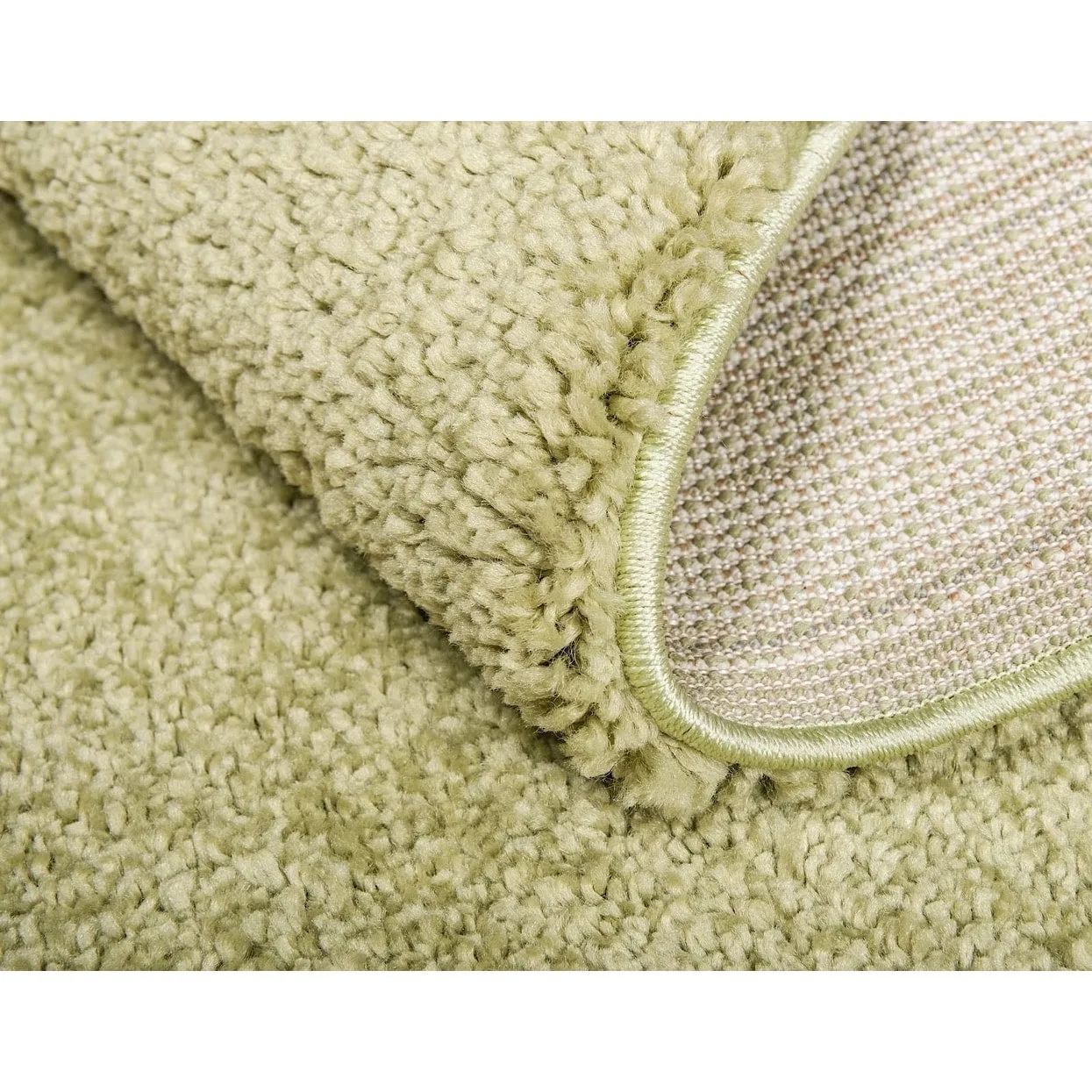Solid/Striped Zoit Collection Area Rug
