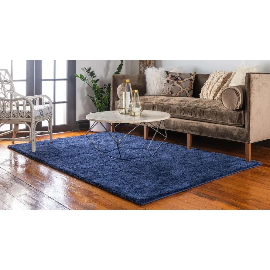 Solid/Striped Zoit Collection Area Rug