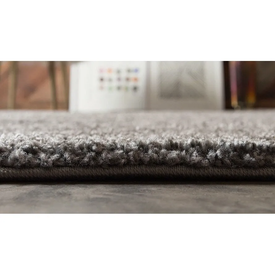 Solid/Striped Zoit Collection Area Rug