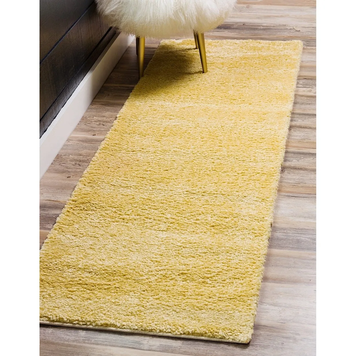 Solid/Striped Zoit Collection Area Rug