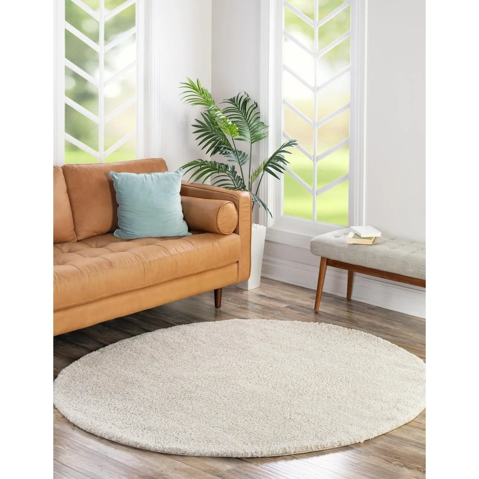 Solid/Striped Zoit Collection Area Rug