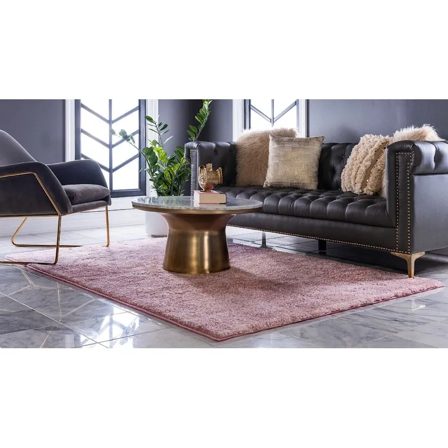 Solid/Striped Zoit Collection Area Rug