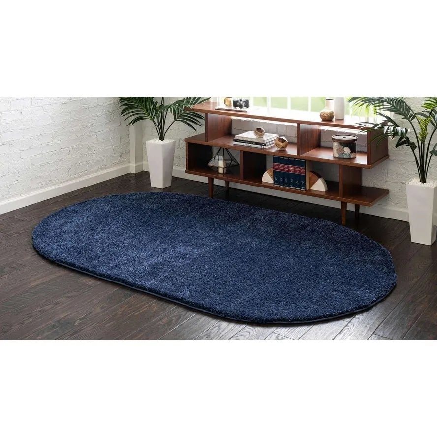 Solid/Striped Zoit Collection Area Rug