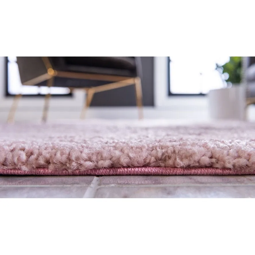 Solid/Striped Zoit Collection Area Rug