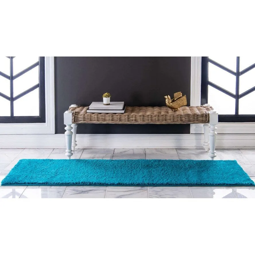 Solid/Striped Zoit Collection Area Rug