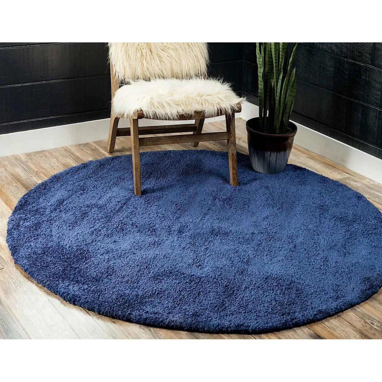 Solid/Striped Zoit Collection Area Rug