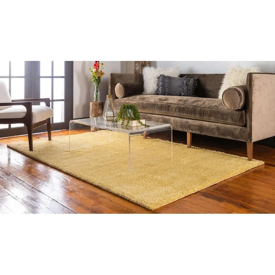 Solid/Striped Zoit Collection Area Rug