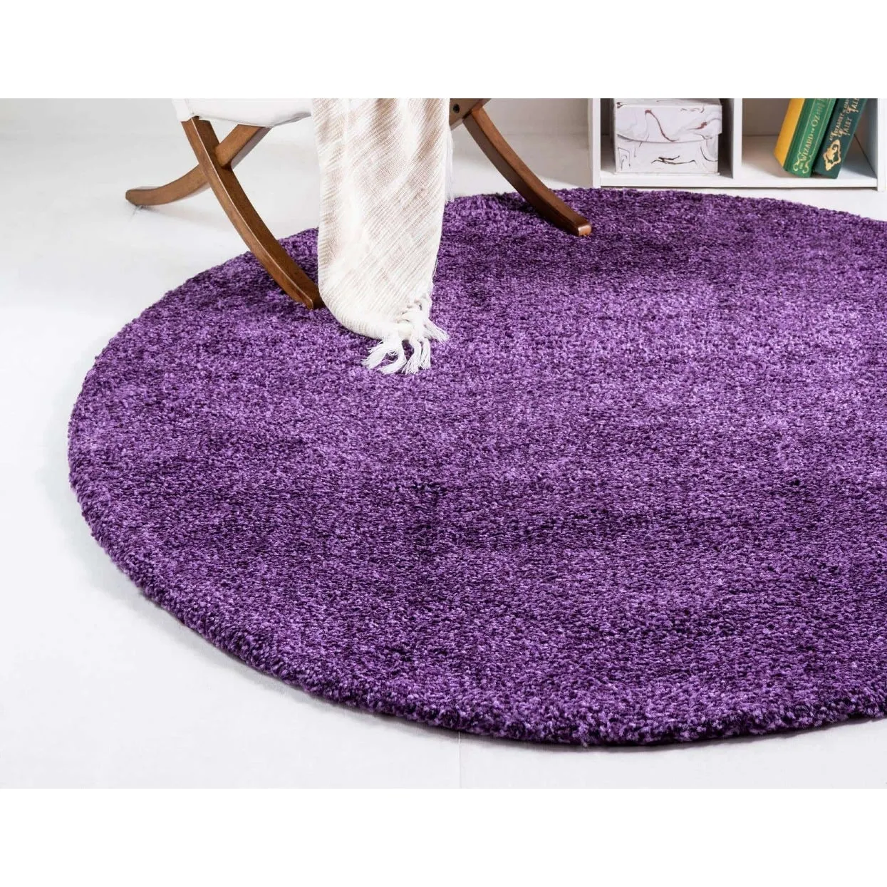 Solid/Striped Zoit Collection Area Rug