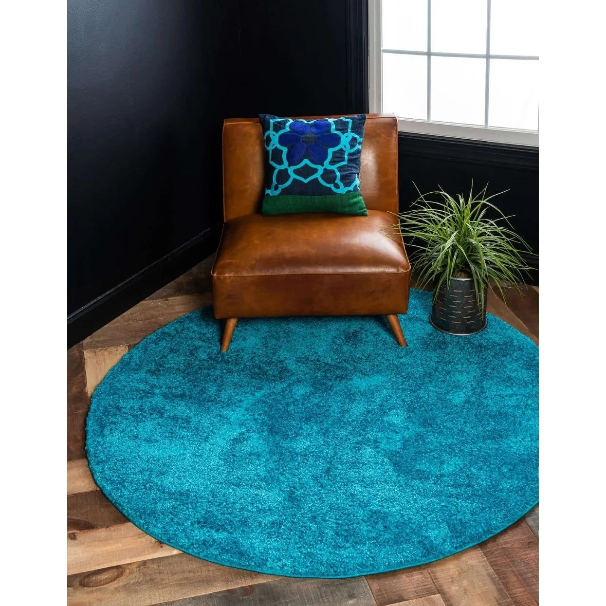 Solid/Striped Zoit Collection Area Rug