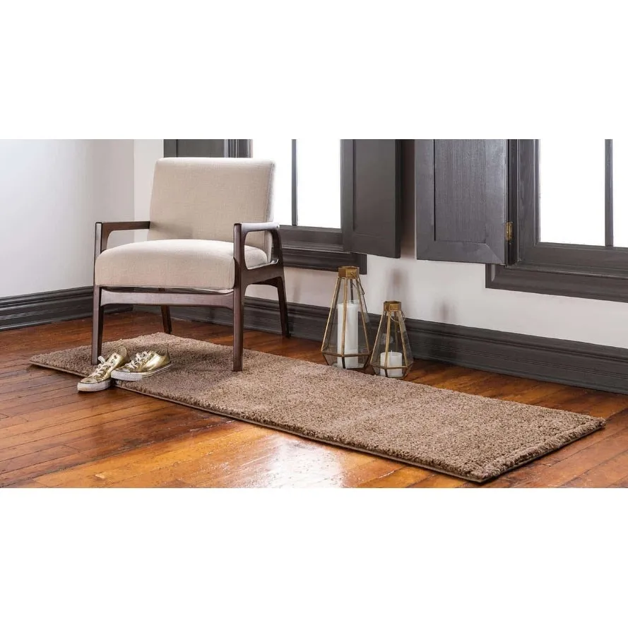 Solid/Striped Zoit Collection Area Rug