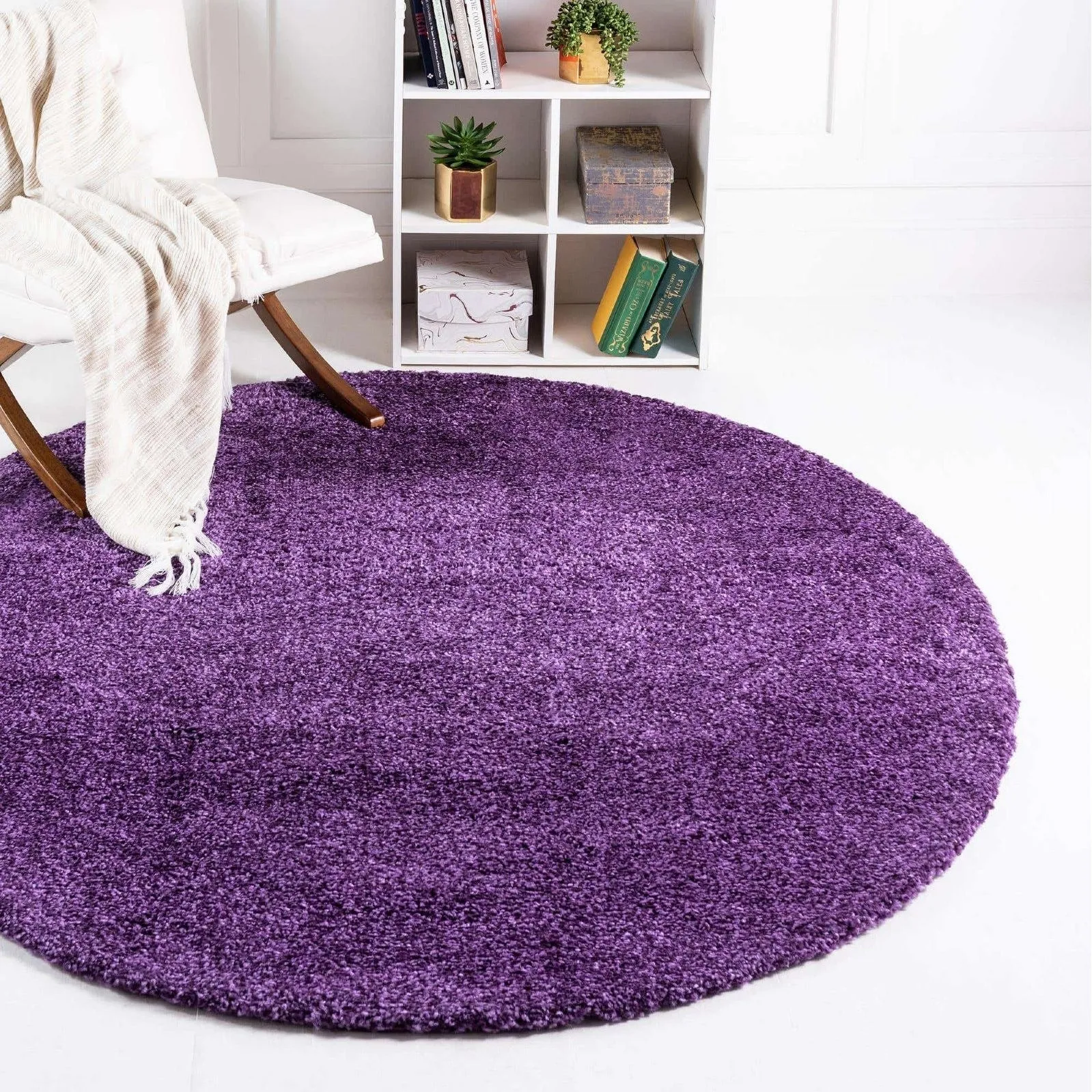 Solid/Striped Zoit Collection Area Rug