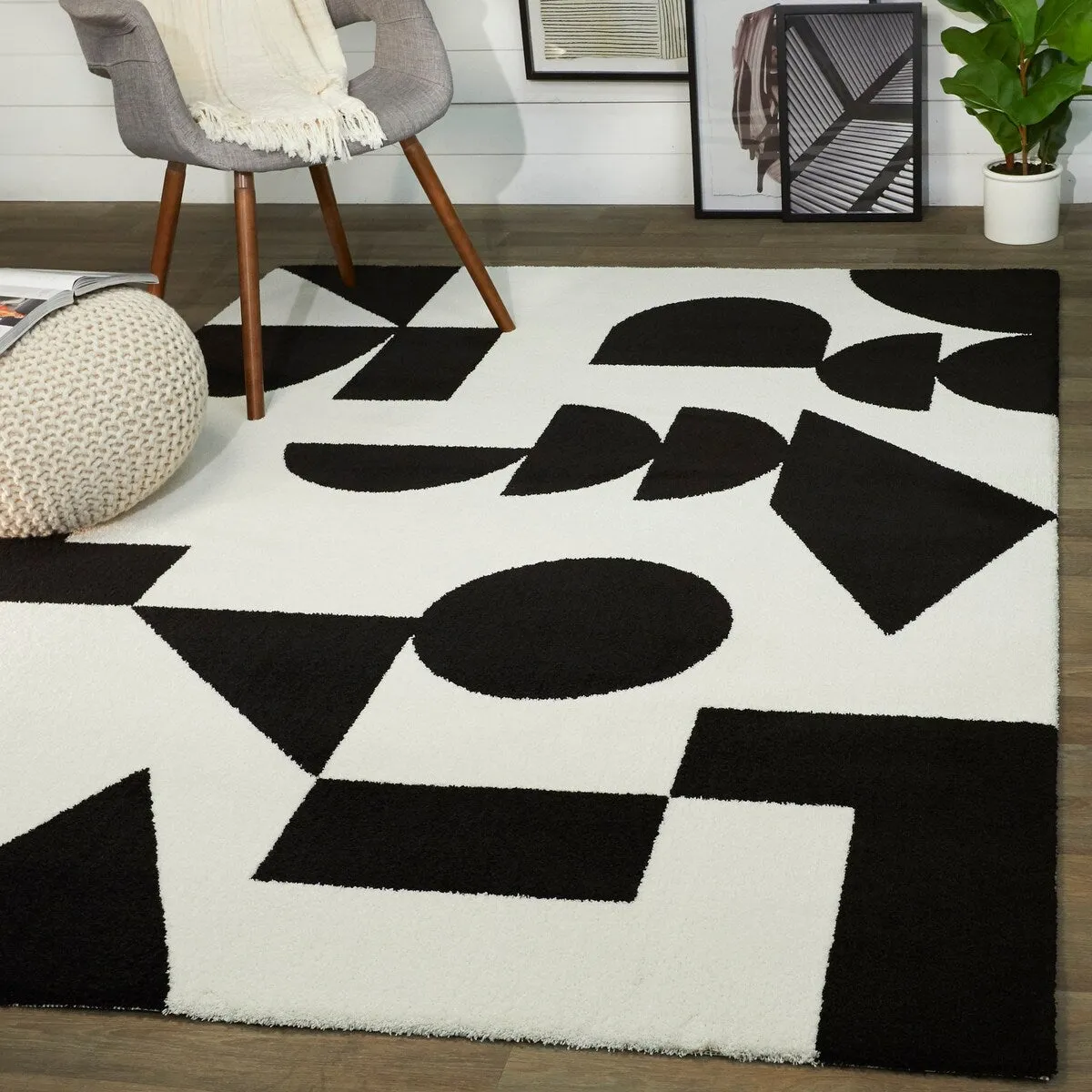Steiner Abstract Geometric Area Rug