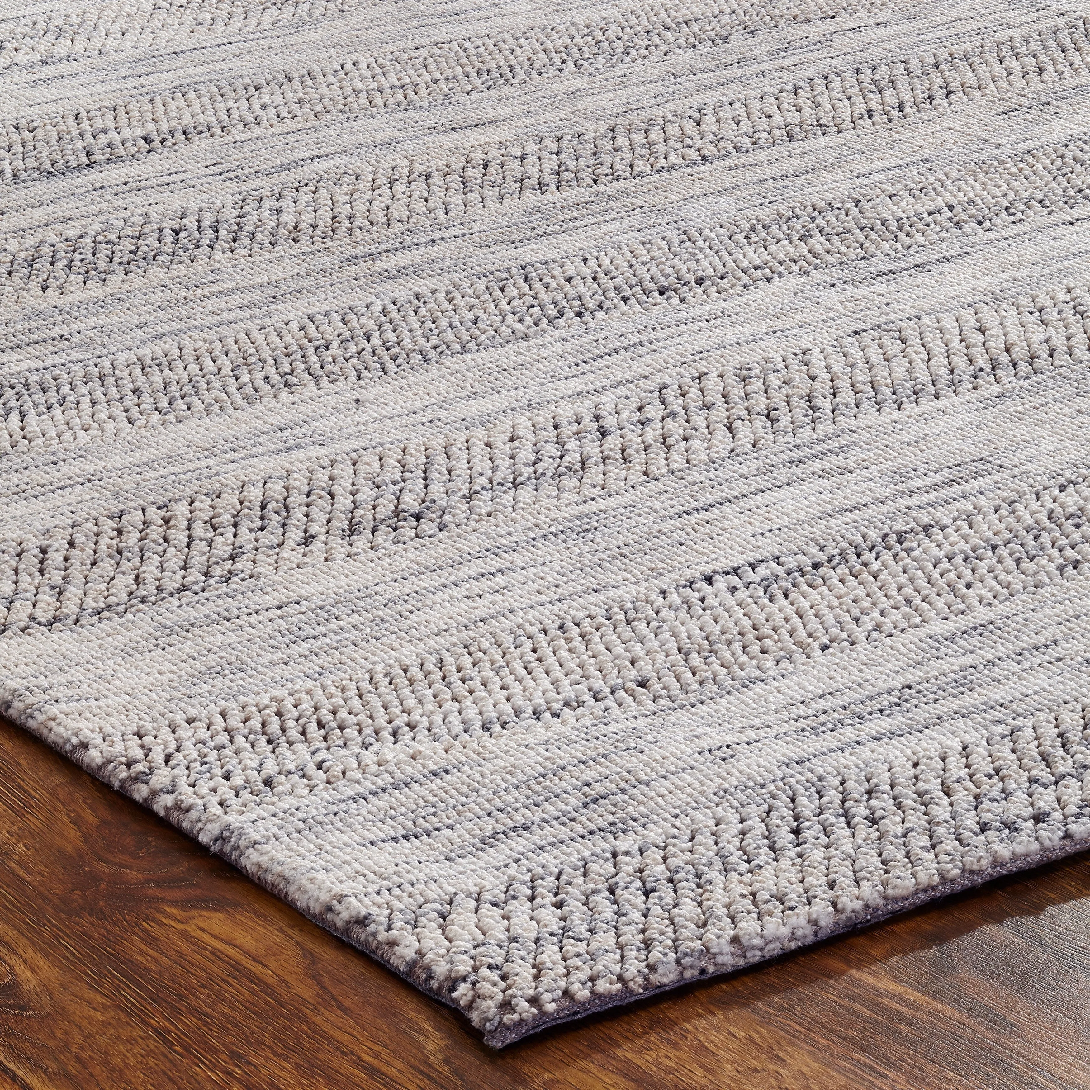 Striped Tonal Area Rug