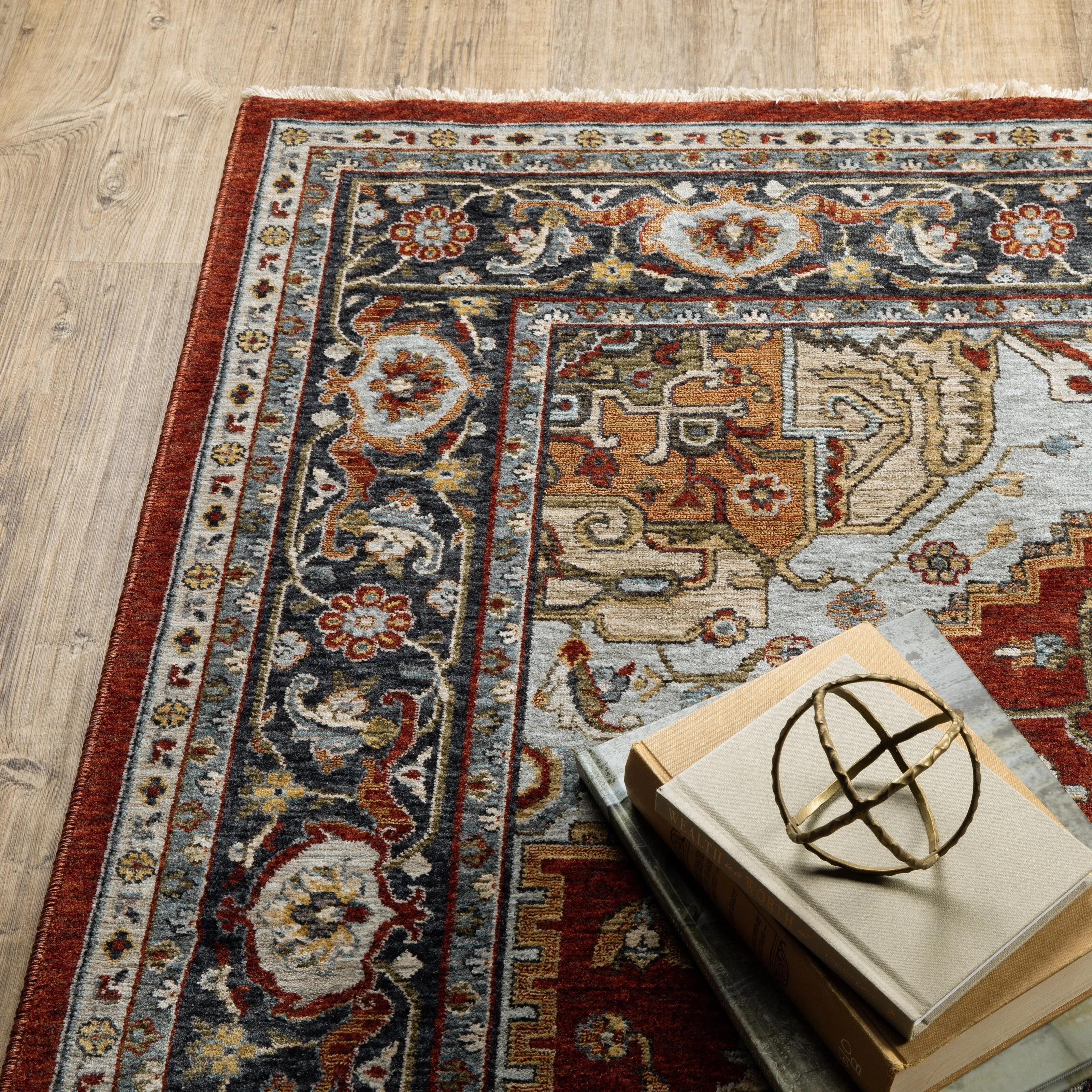Style Haven Amelie Persian Medallion Indoor Area Rug