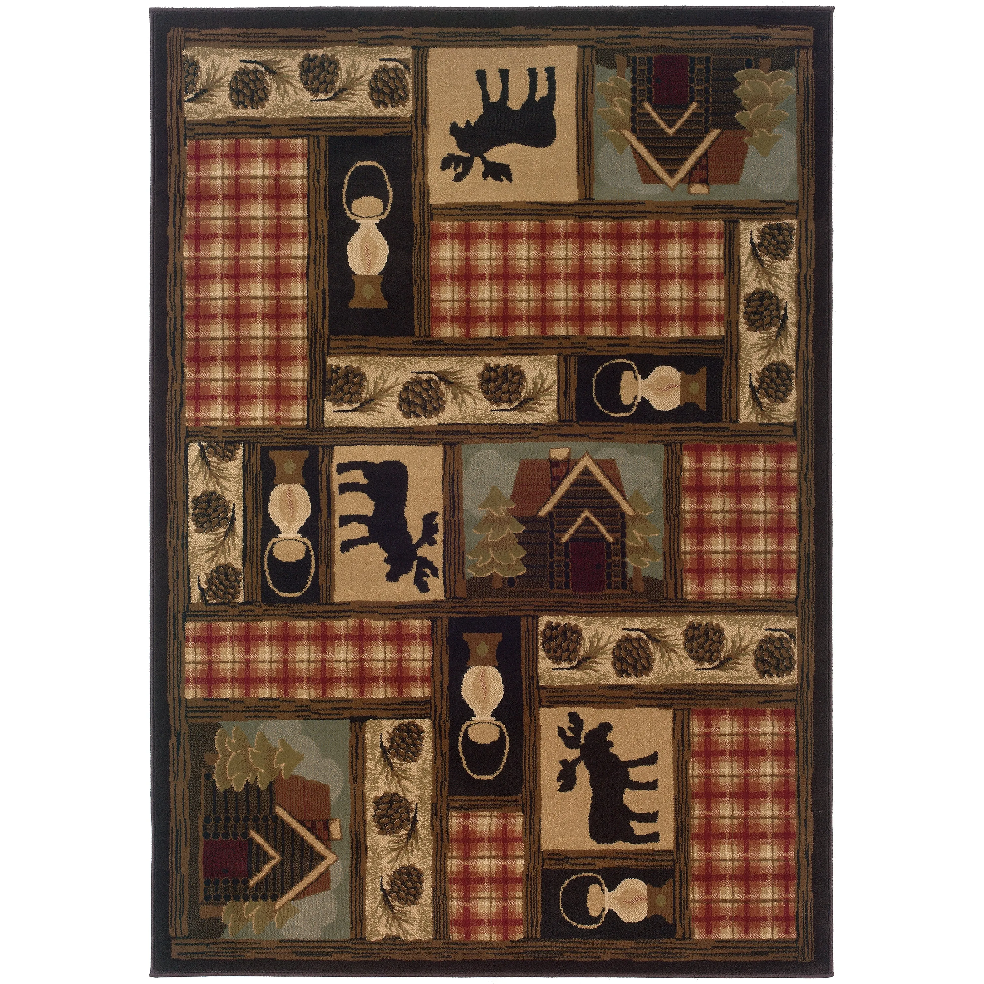 Style Haven Hearthstone Mountain Lodge Area Rug--