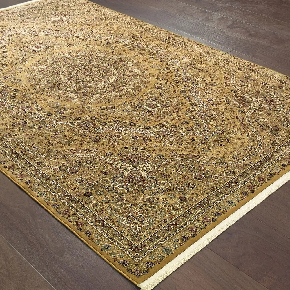 Style Haven Manchester Traditional Medallion Fringed Area Rug