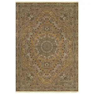 Style Haven Manchester Traditional Medallion Fringed Area Rug