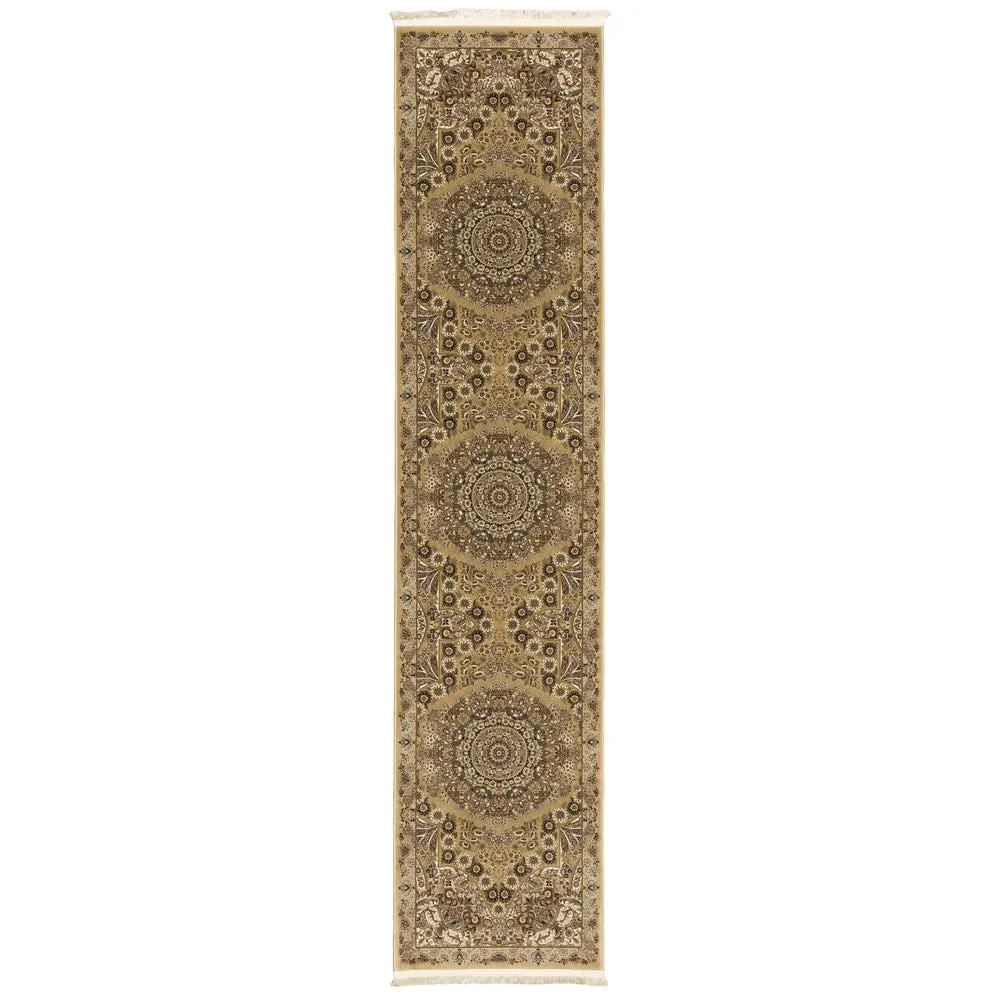 Style Haven Manchester Traditional Medallion Fringed Area Rug