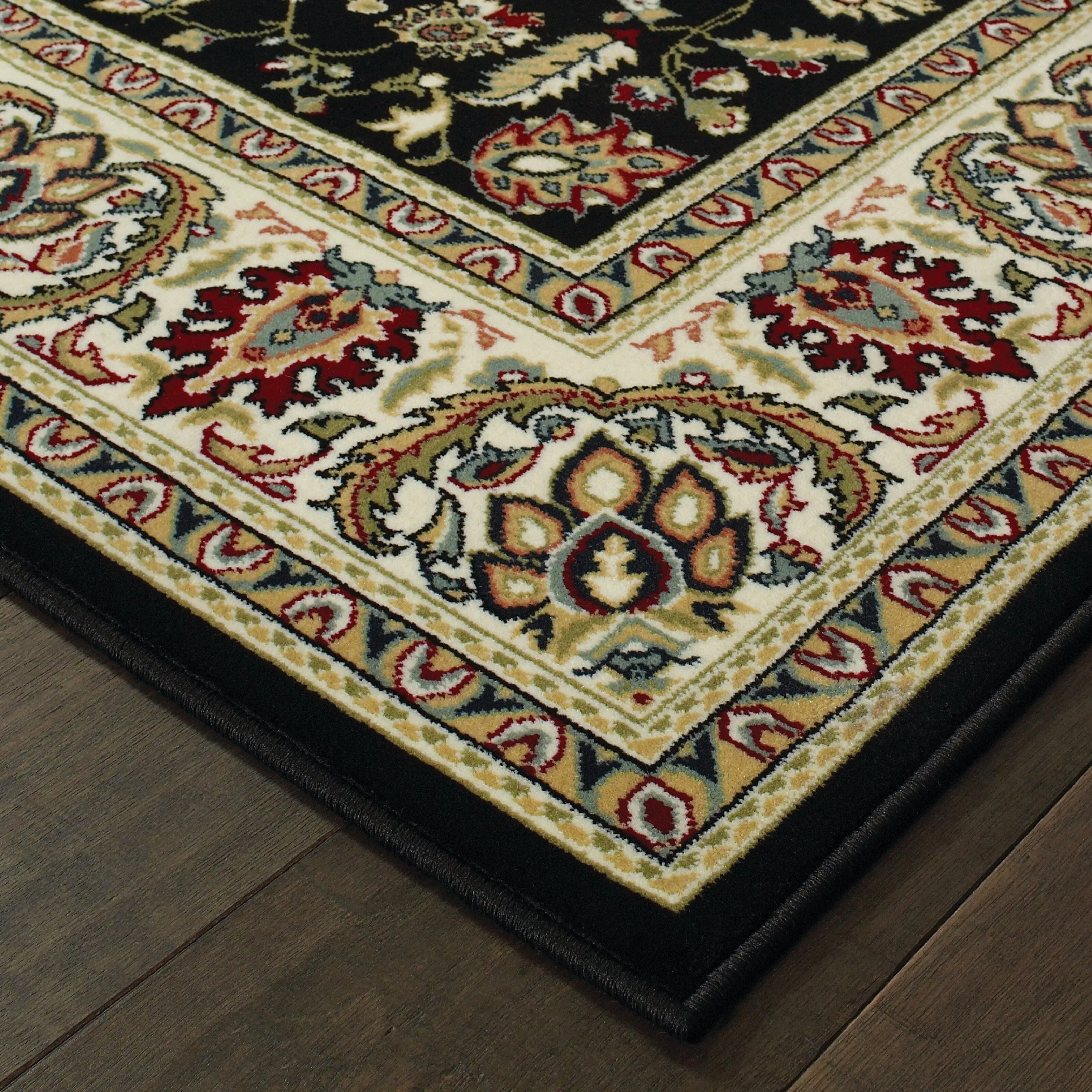 Style Haven Phillip Floral Traditions Area Rug
