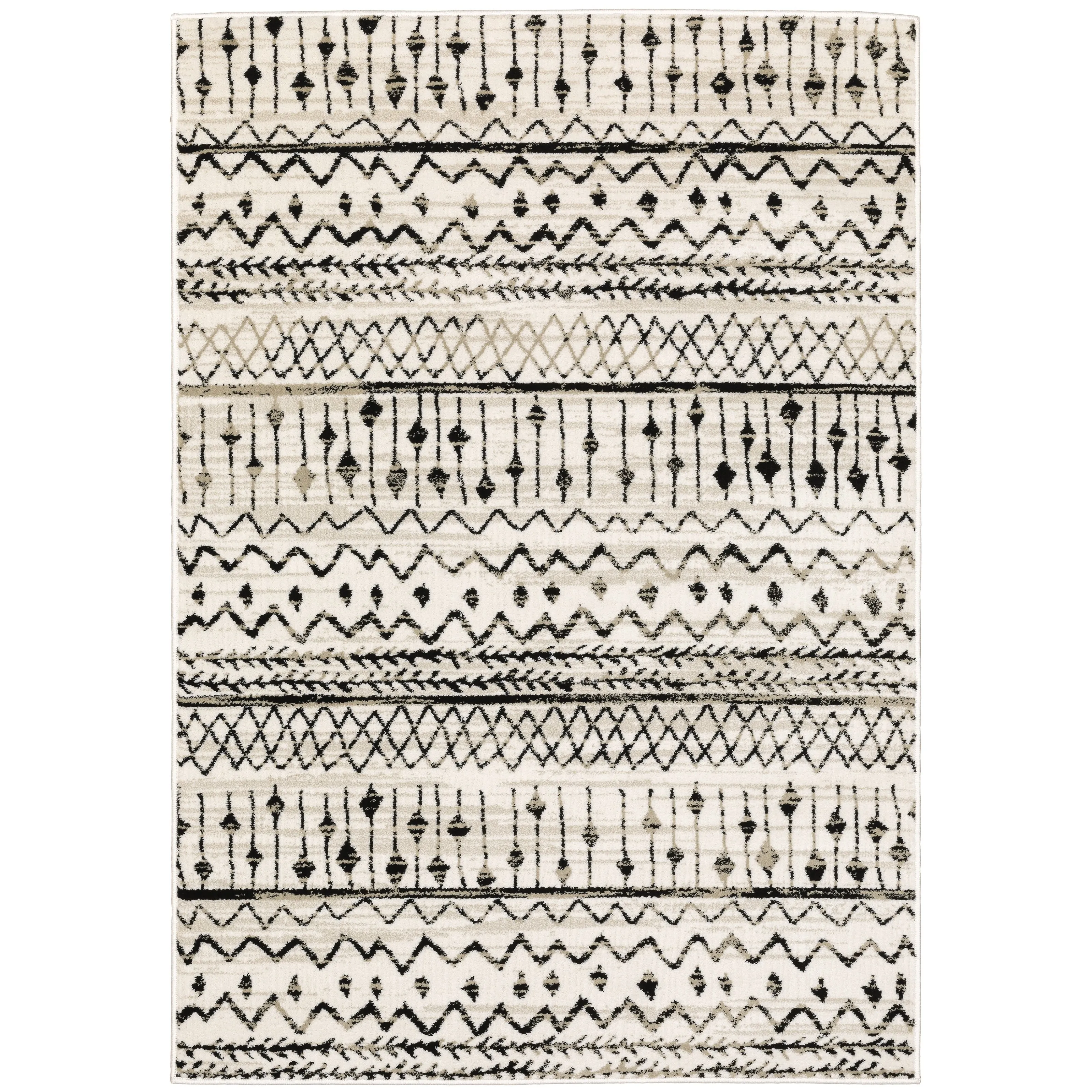 Style Haven Prescott Tribal Etchings Area Rug