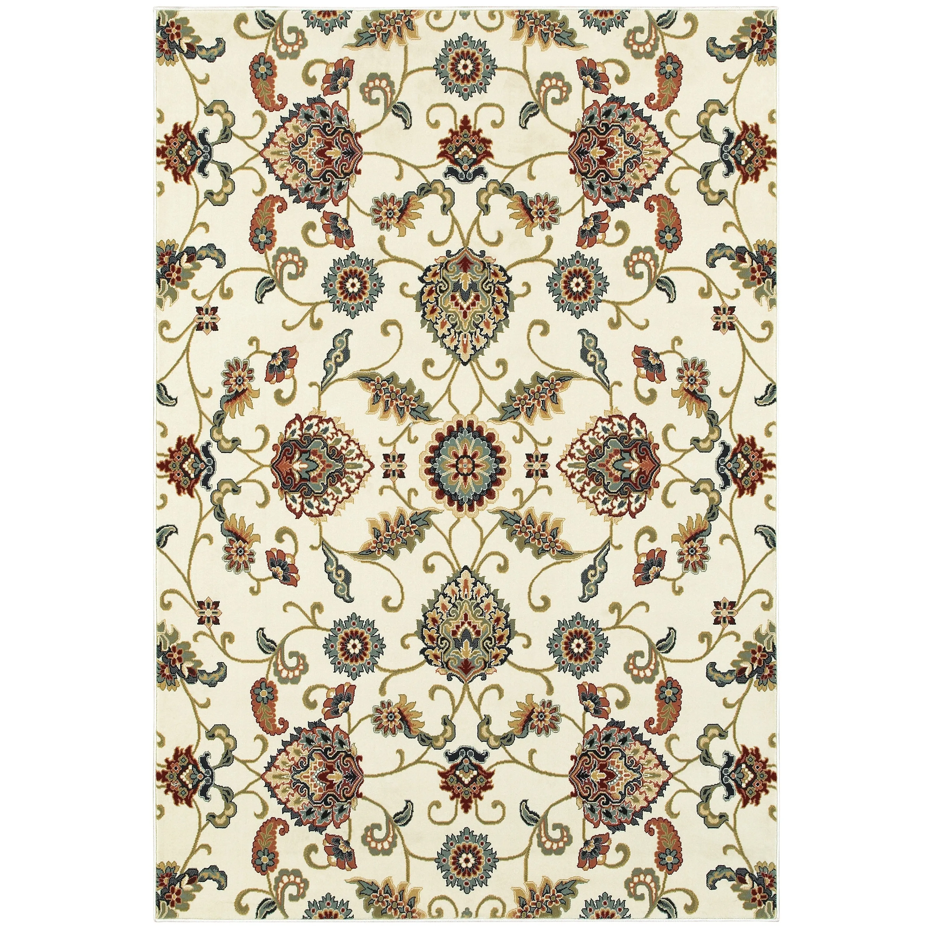 Style Haven Silko Oriental Area Rug